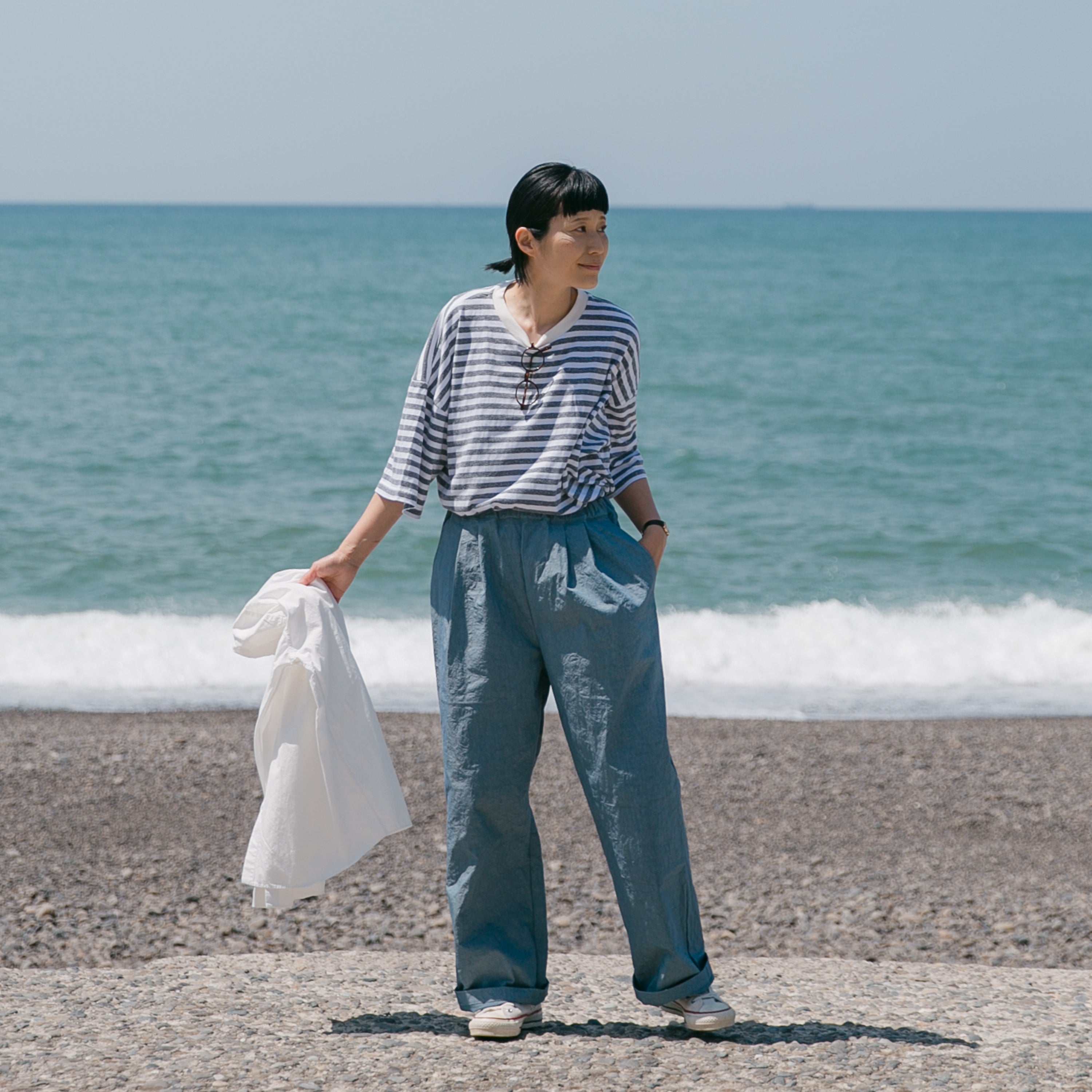 Relax semiwide pants<br>No.2608-N