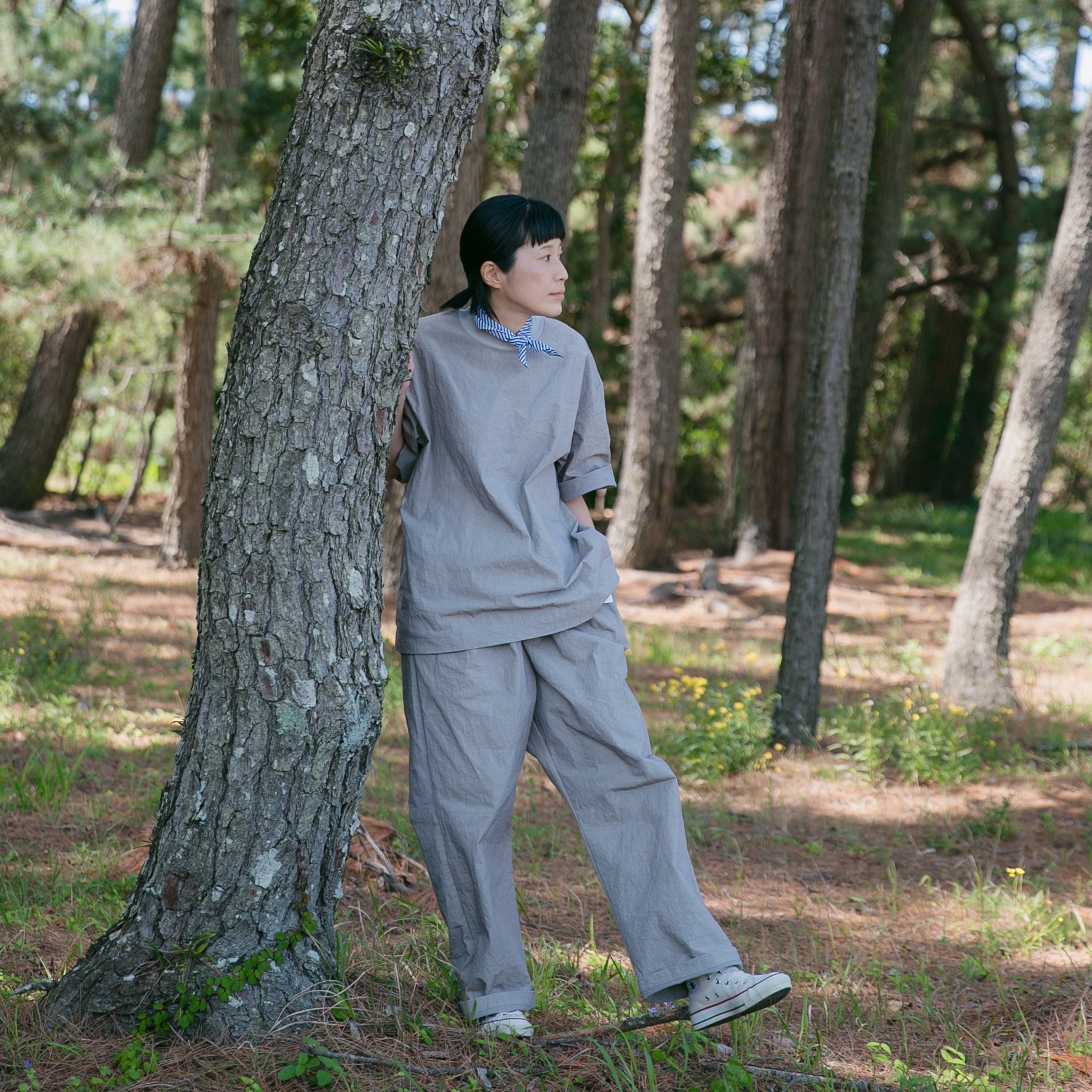 Relax semiwide pants<br>No.2608-N