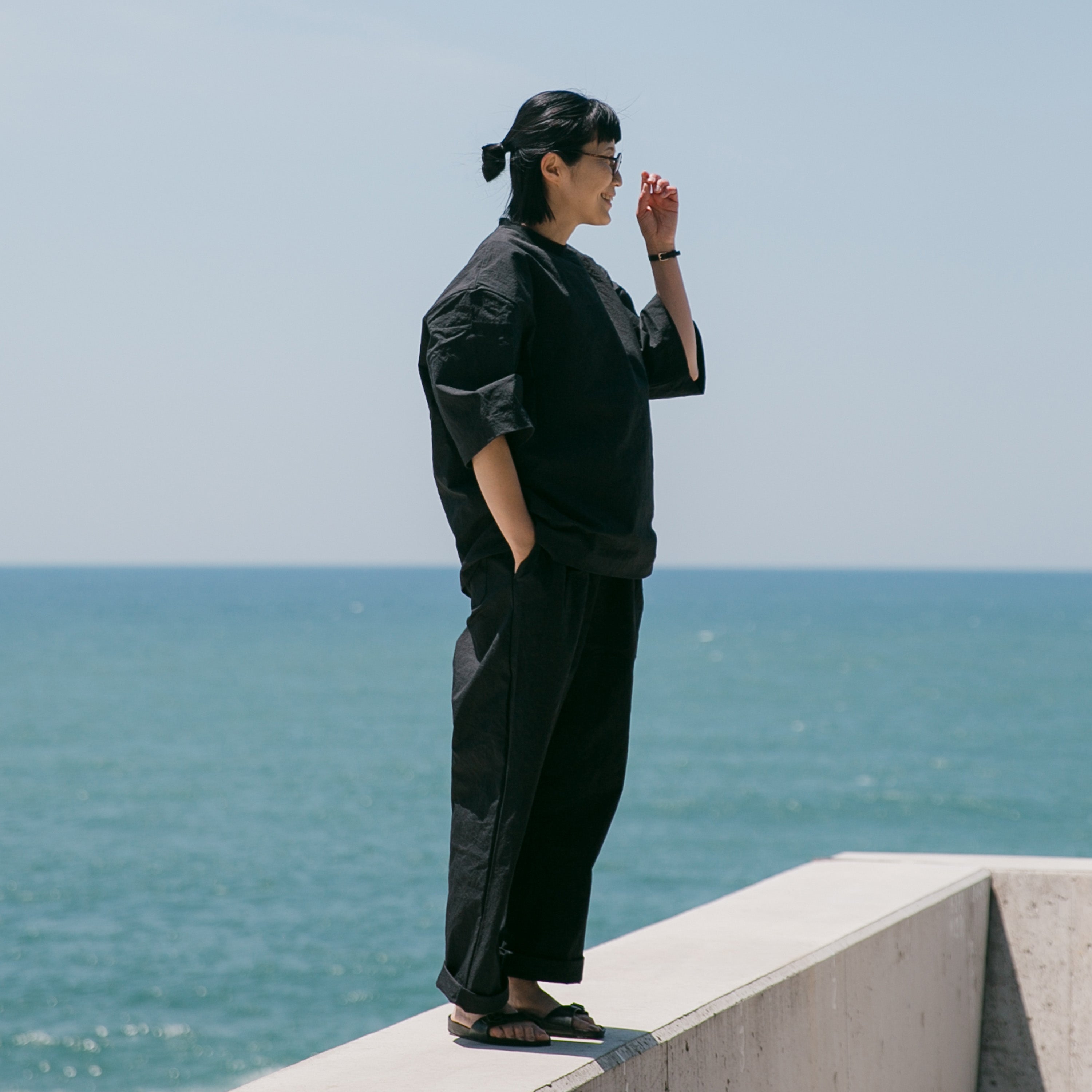 Relax semiwide pants<br>No.2608-N