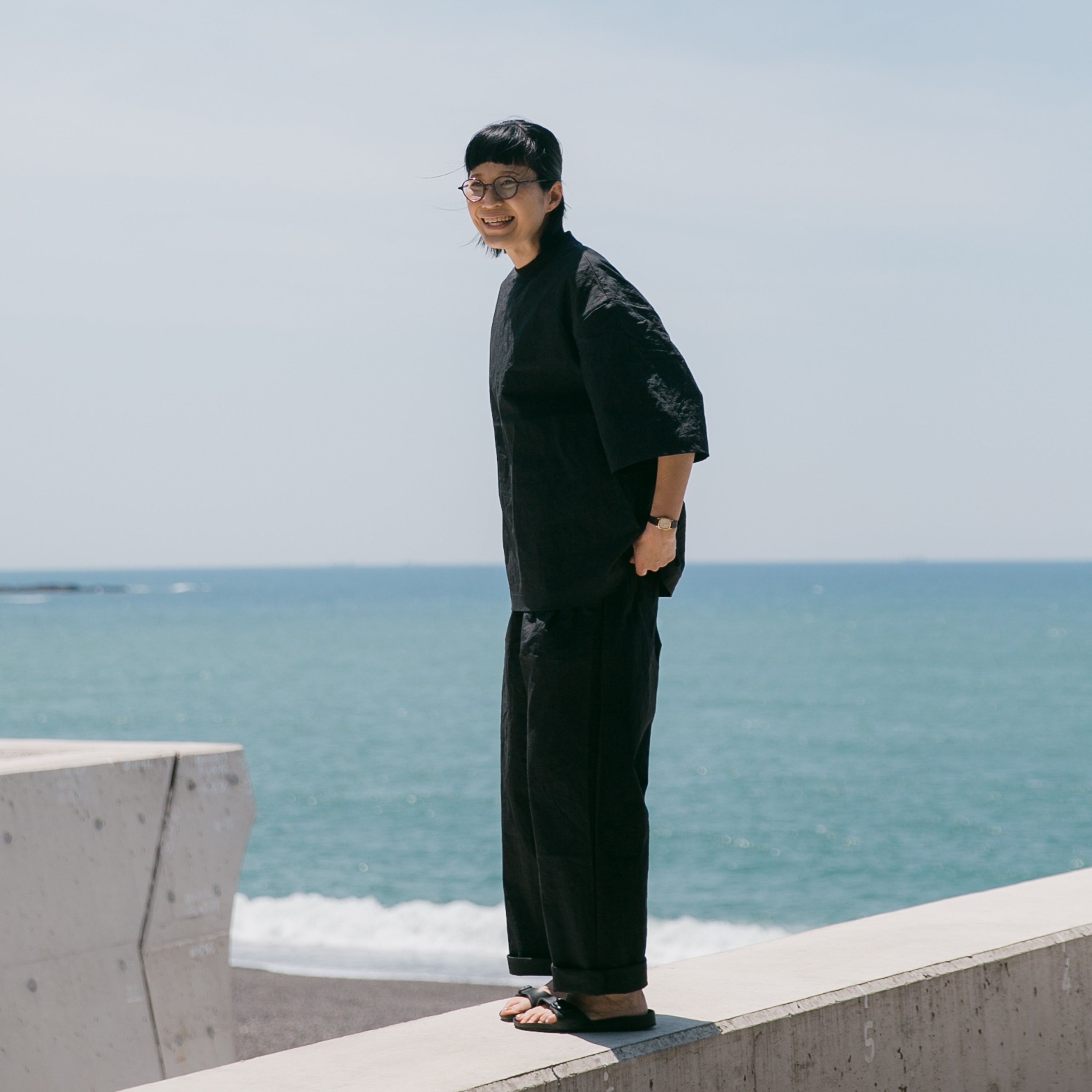 Relax semiwide pants<br>No.2608-N