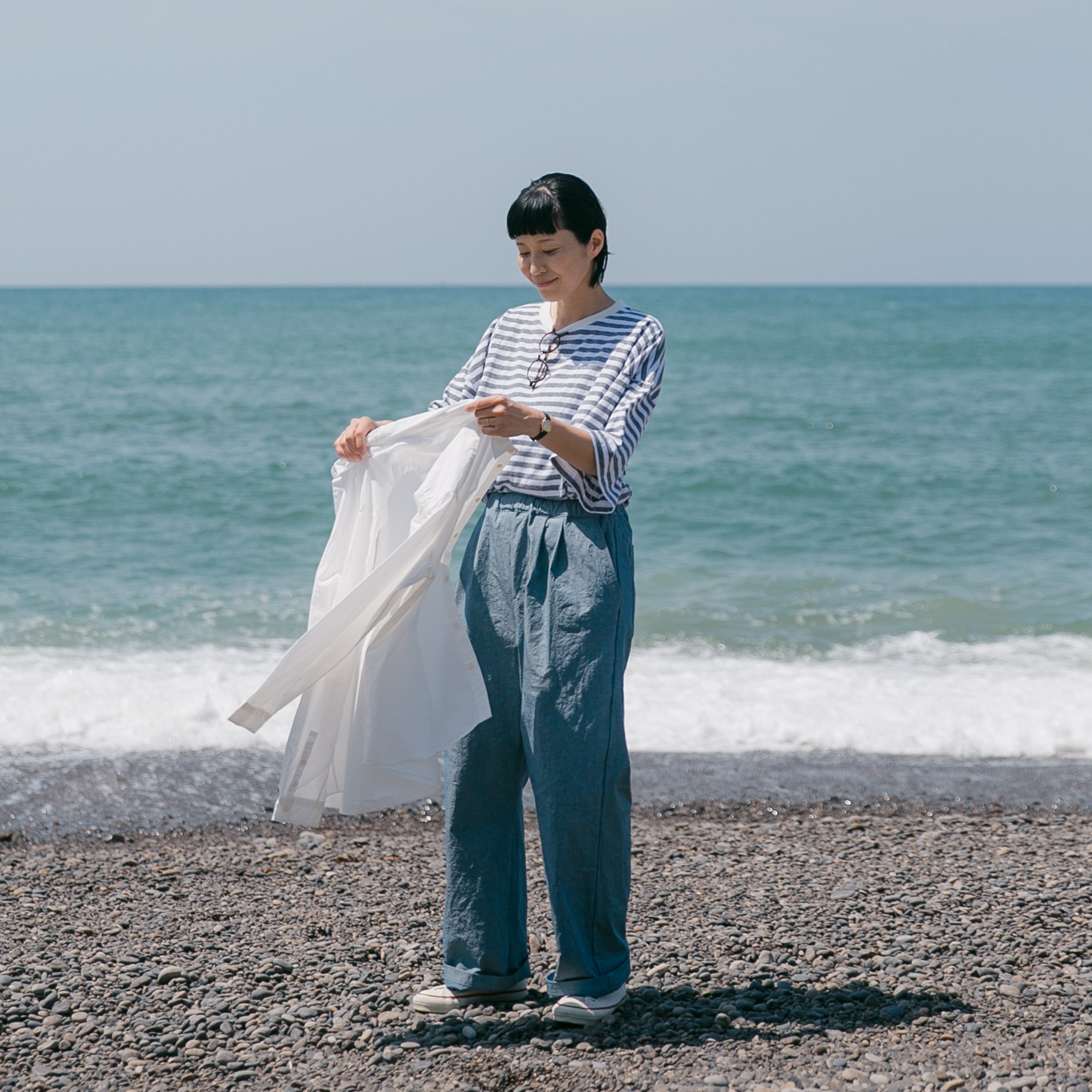 Relax semiwide pants<br>No.2608-N