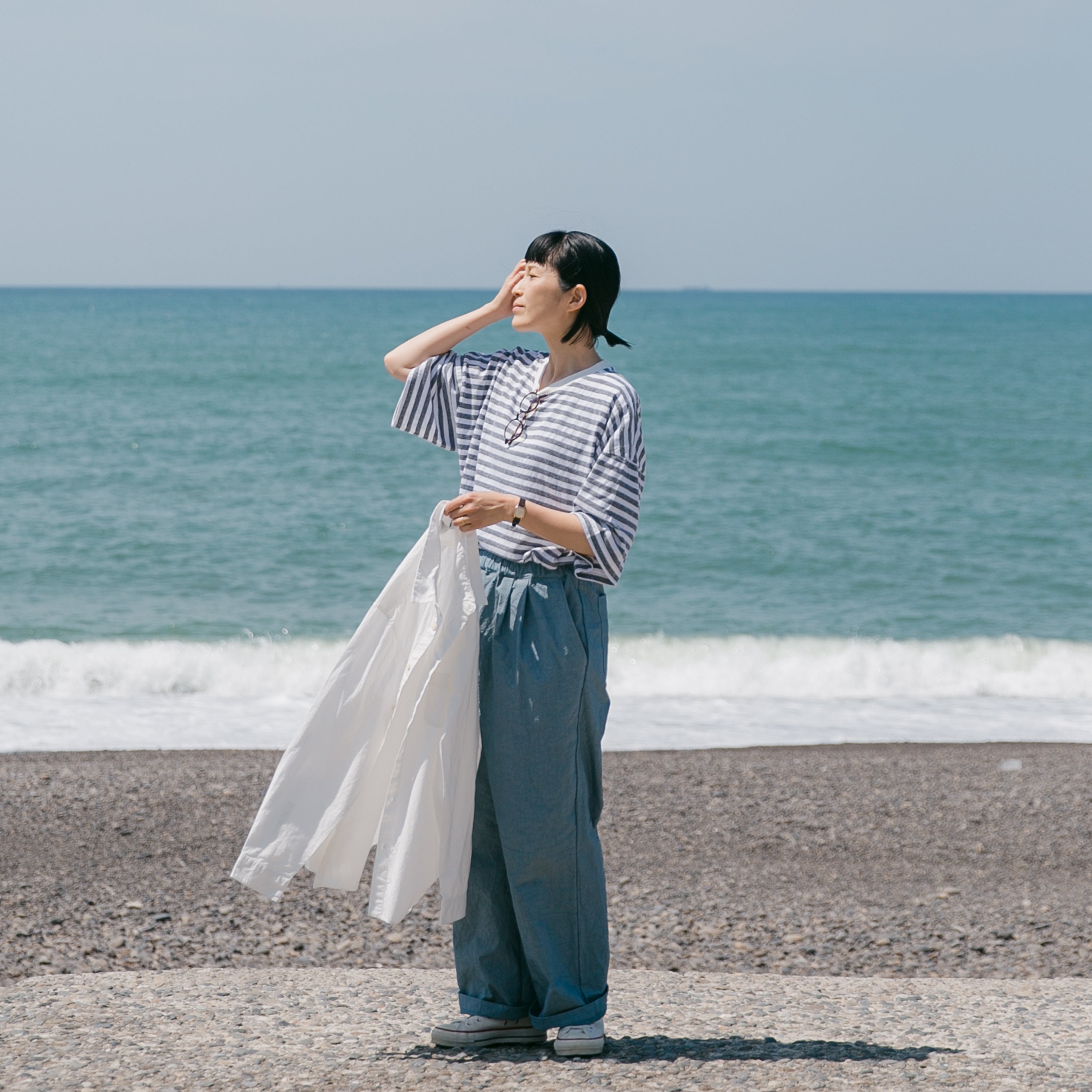 Relax semiwide pants<br>No.2608-N