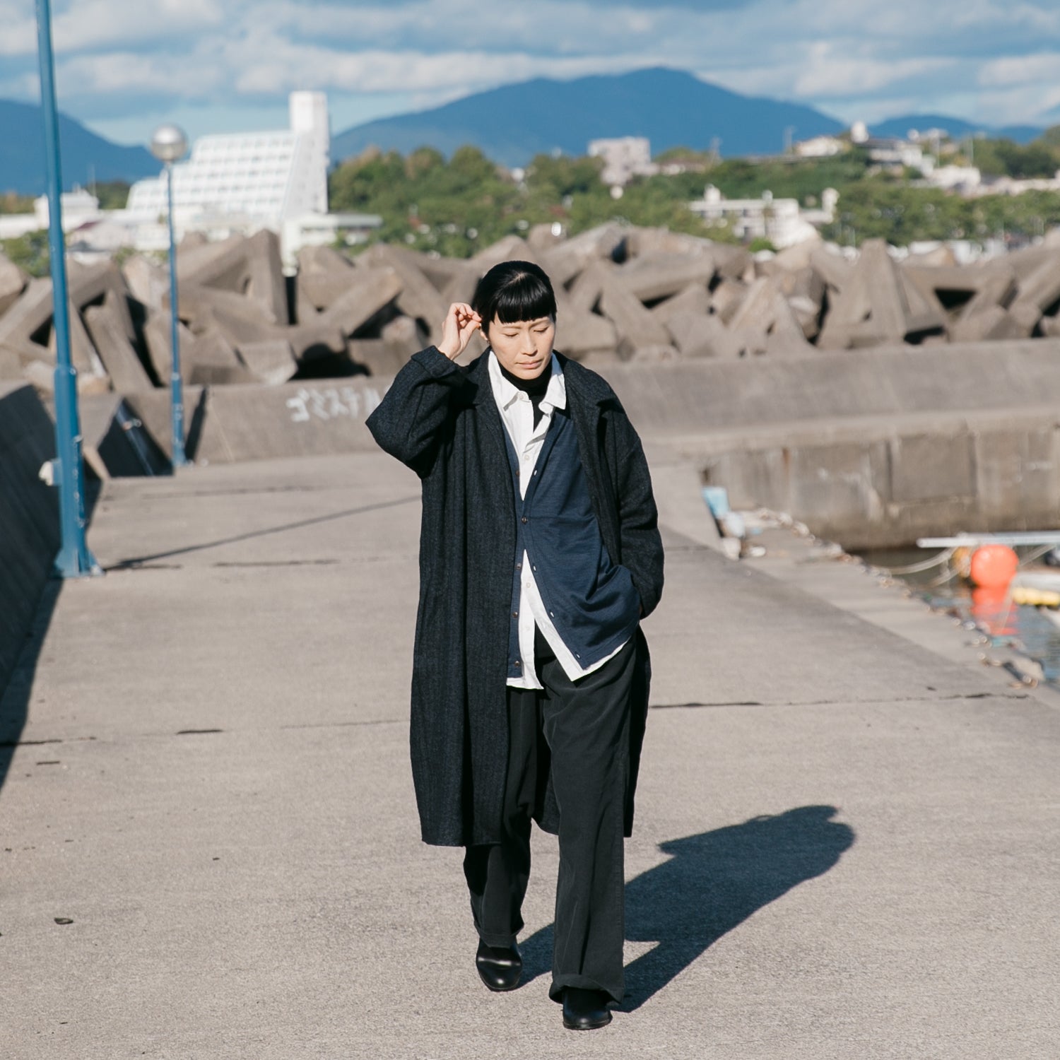 Herringbone<br>livery coat<br>soutien collar<br>No.2601