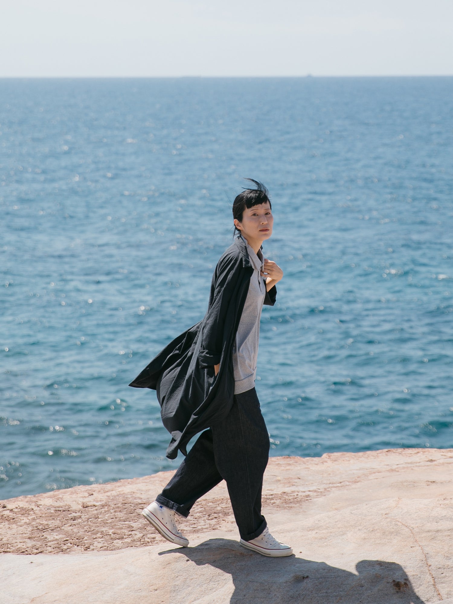 Nylon livery coat<br>soutien collar<br>No.2605