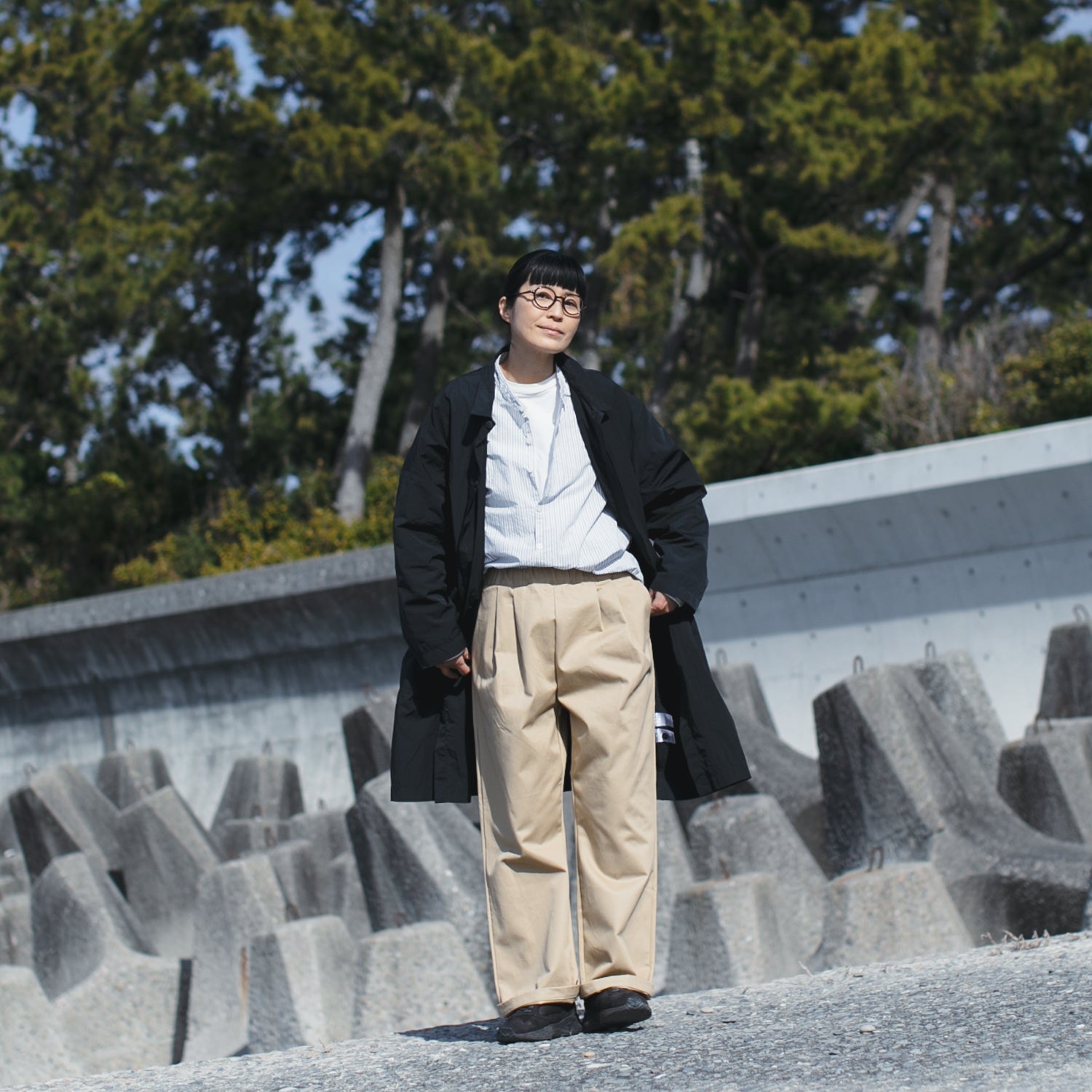 Chino relax pants<br>No.2607