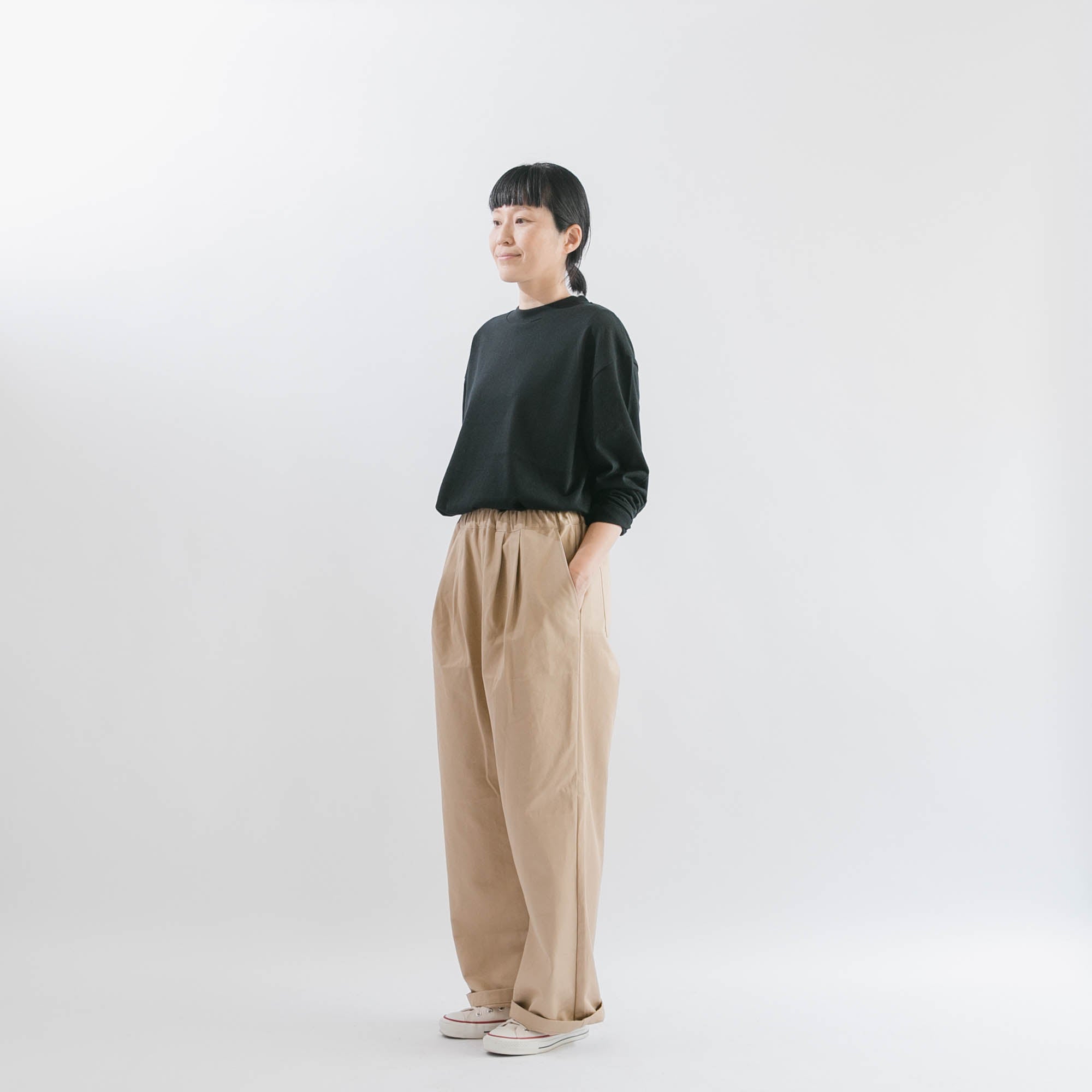 Chino relax semiwide pants<br>No.2608