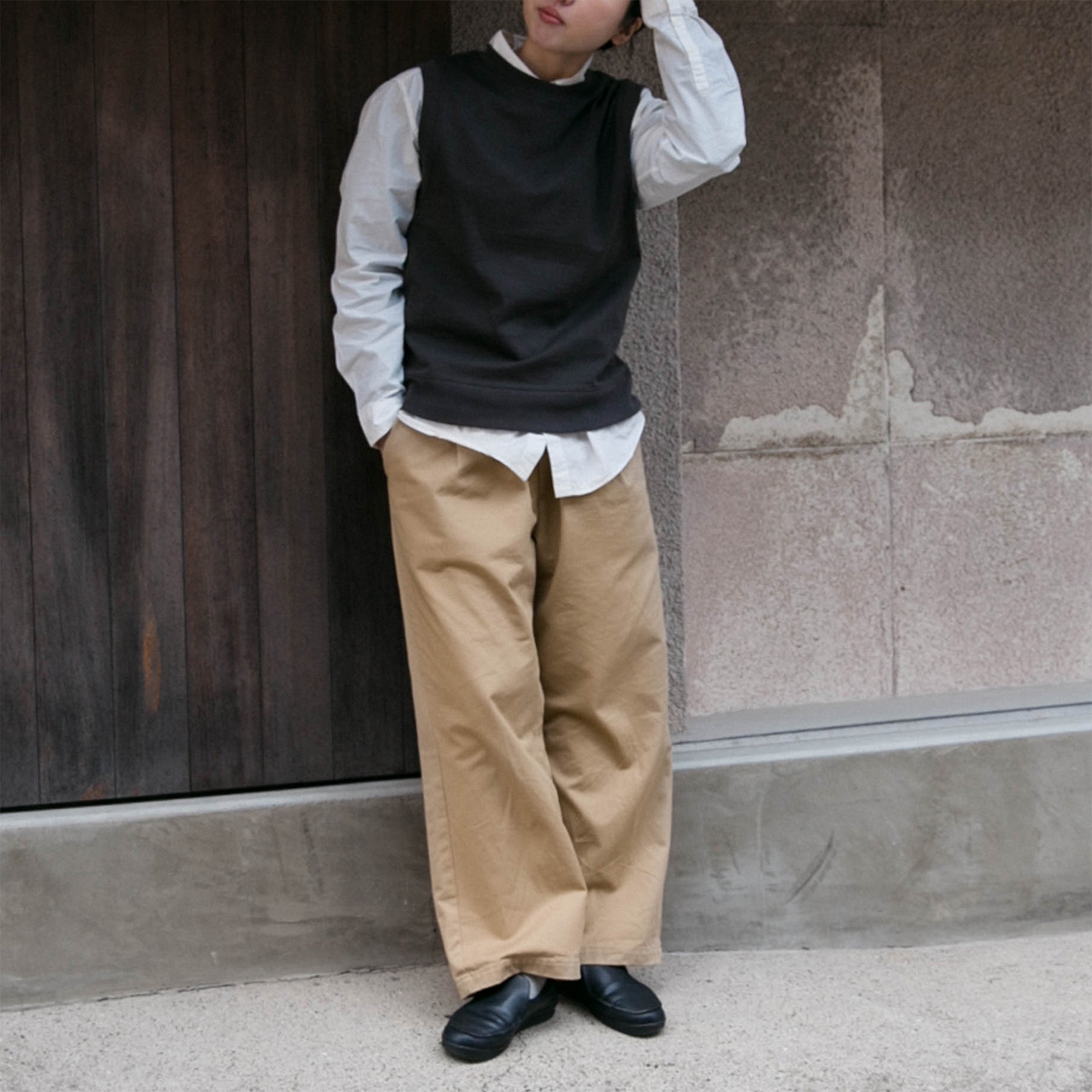 Chino relax semiwide pants<br>No.2608