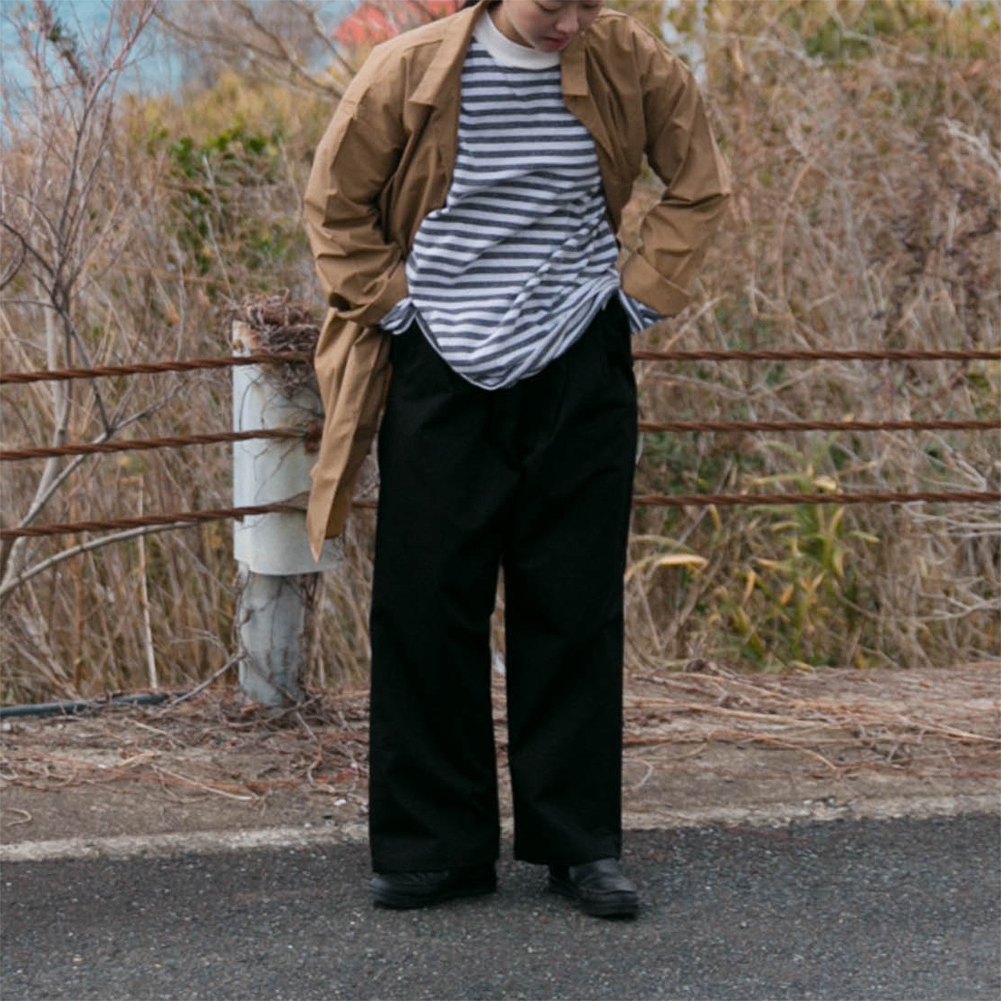 Chino relax semiwide pants<br>No.2608