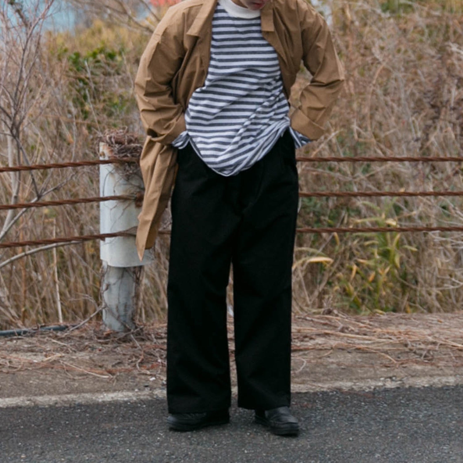 Chino relax semiwide pants<br>No.2608