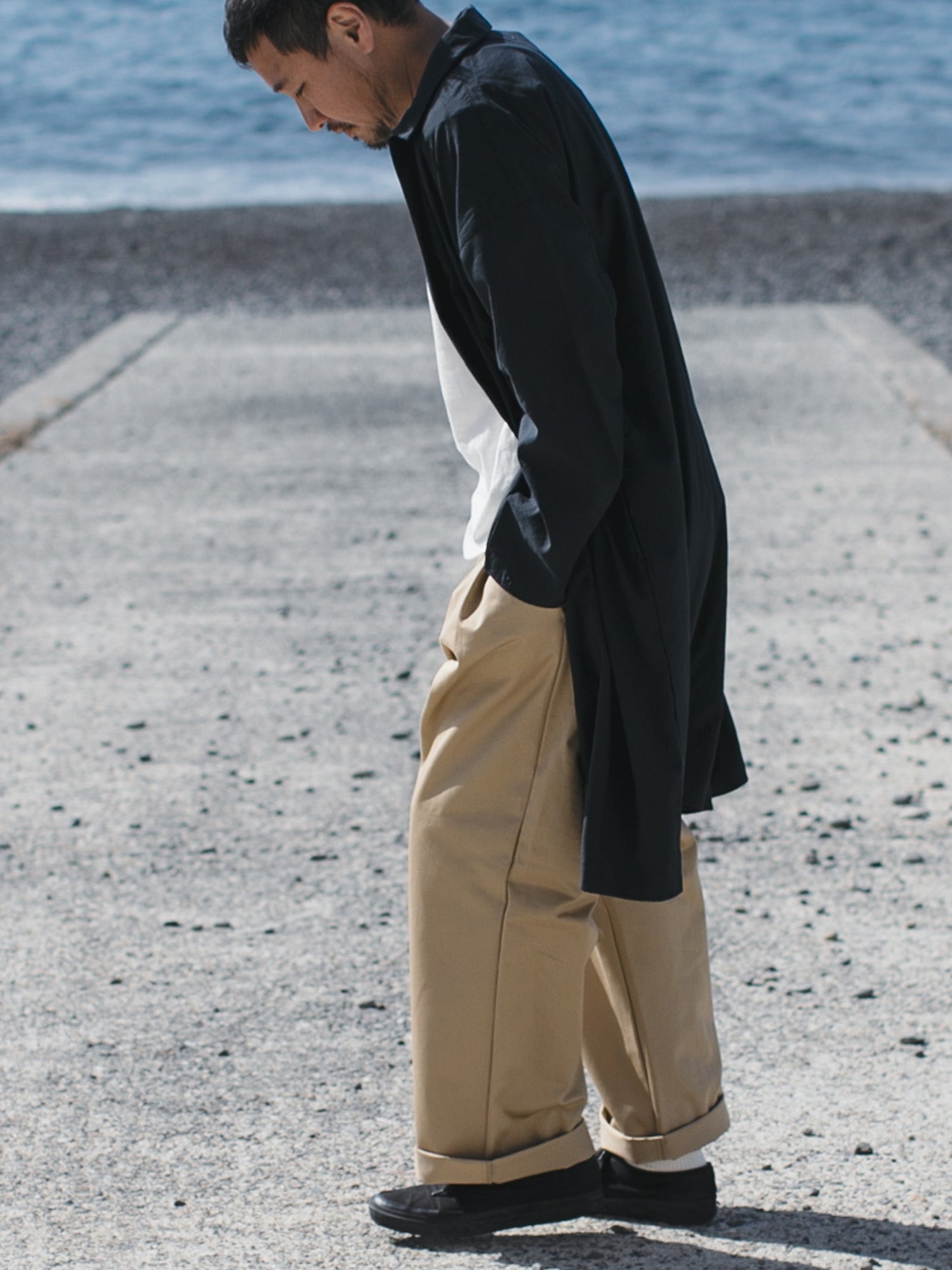 Chino relax semiwide pants<br>No.2608