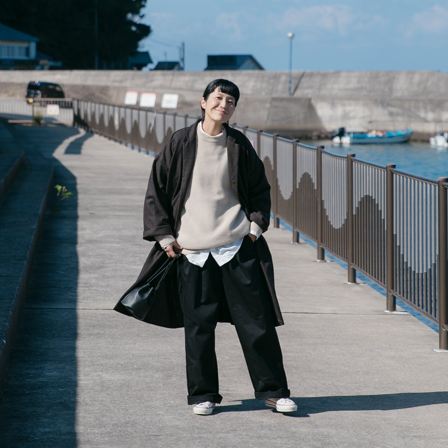 Chino relax semiwide pants<br>No.2608