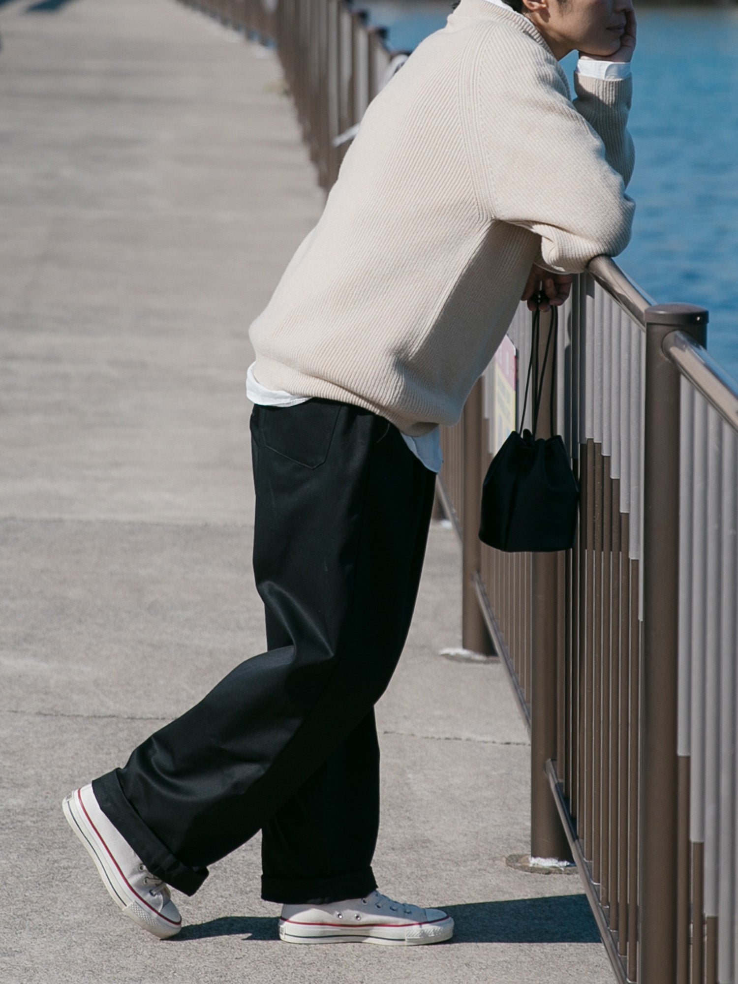 Chino relax semiwide pants<br>No.2608