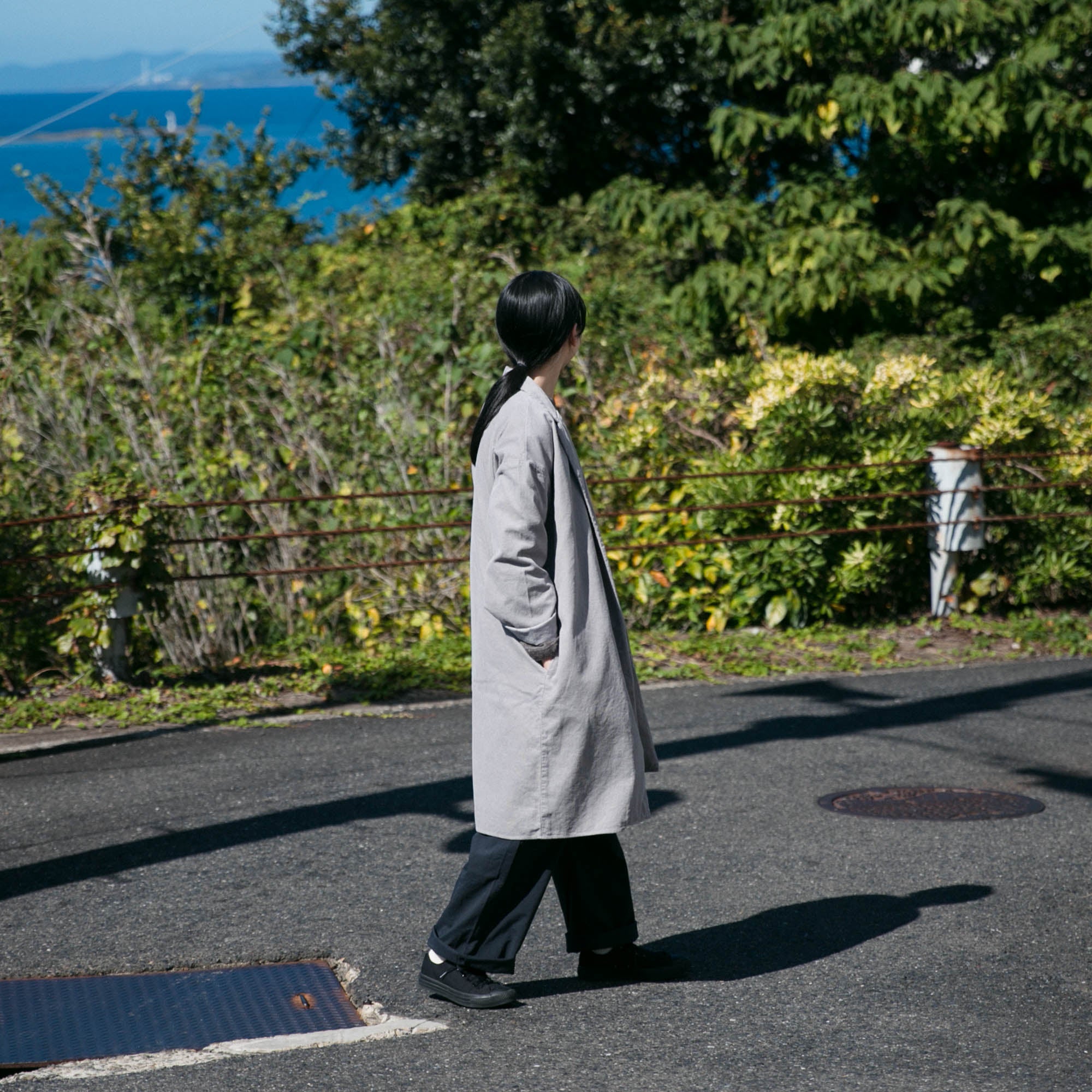 Corduroy<br>livery coat<br>tailored collar<br>No.2609