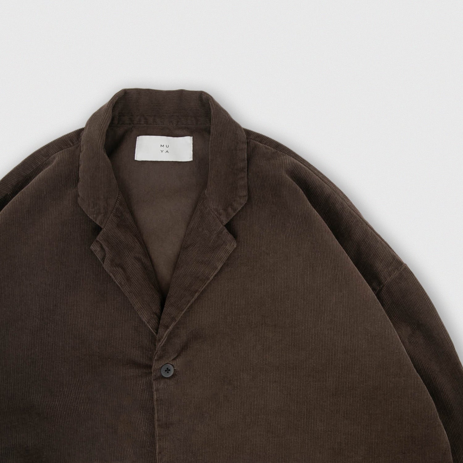 Corduroy<br> livery coat<br> tailored collar<br> No.2609