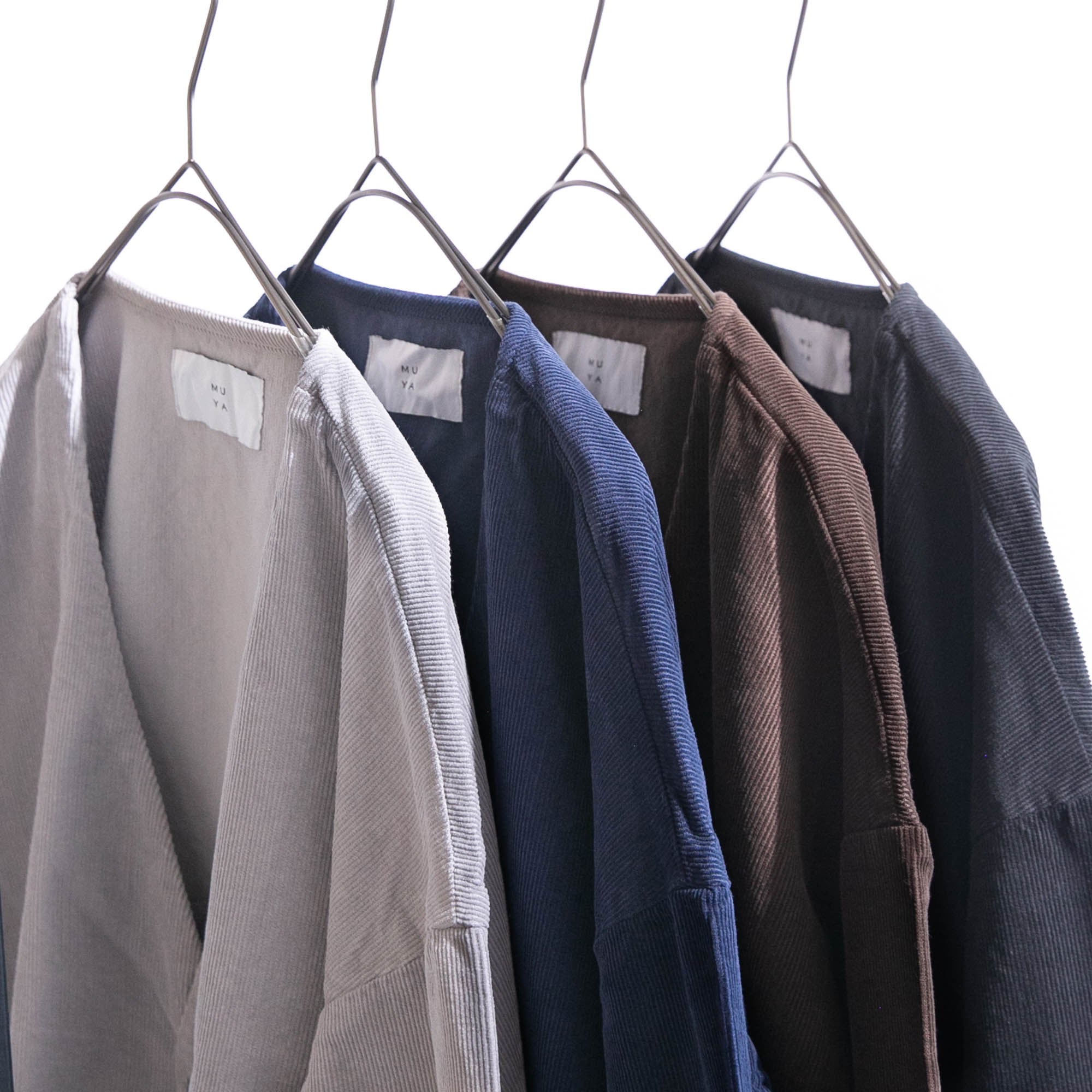 Corduroy<br>round cardigan<br>No.2610