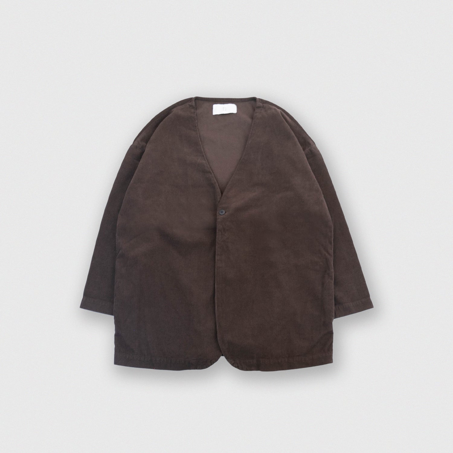 Corduroy<br>round cardigan<br>No.2610