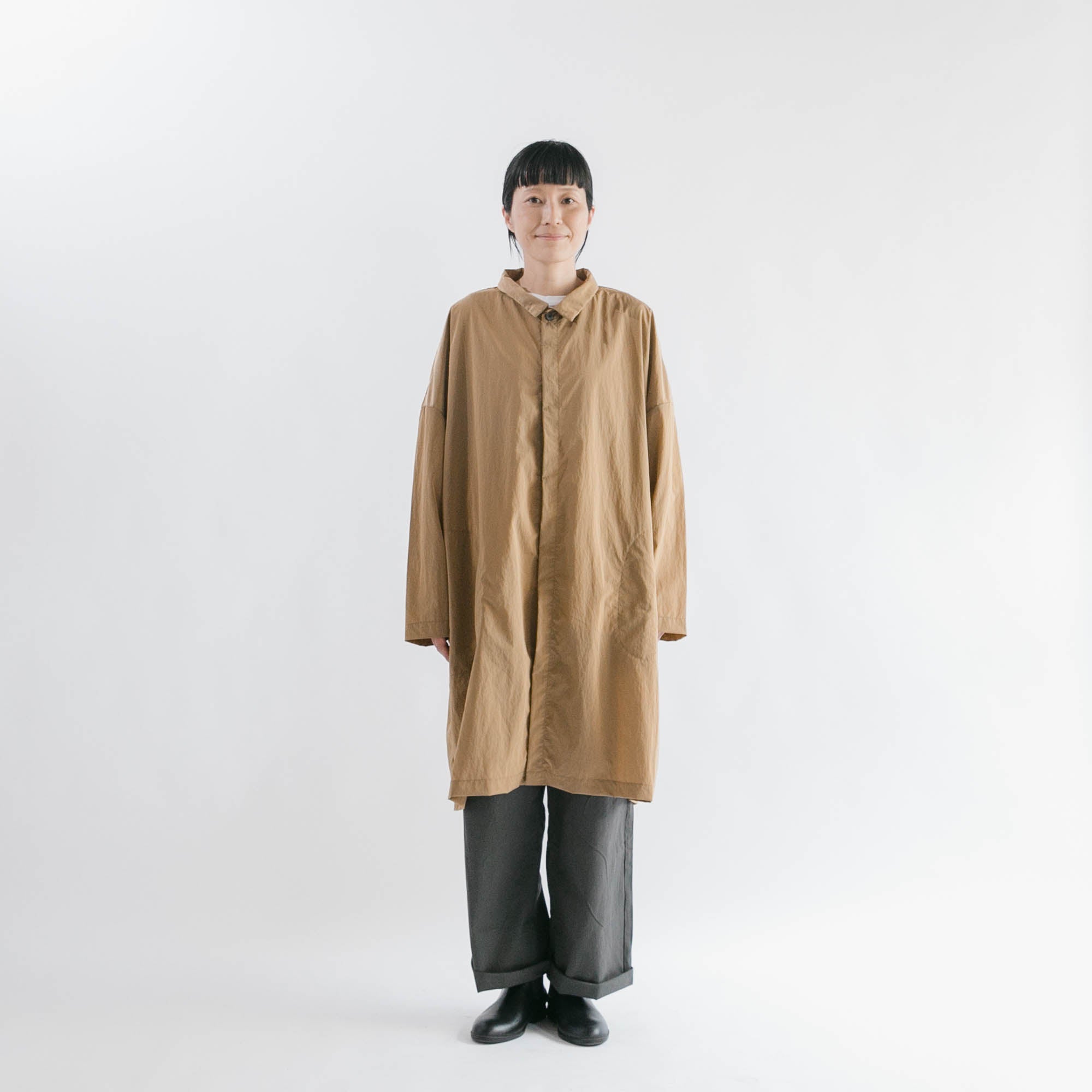 Nylon soutien collar<br>wide coat<br>No.2616
