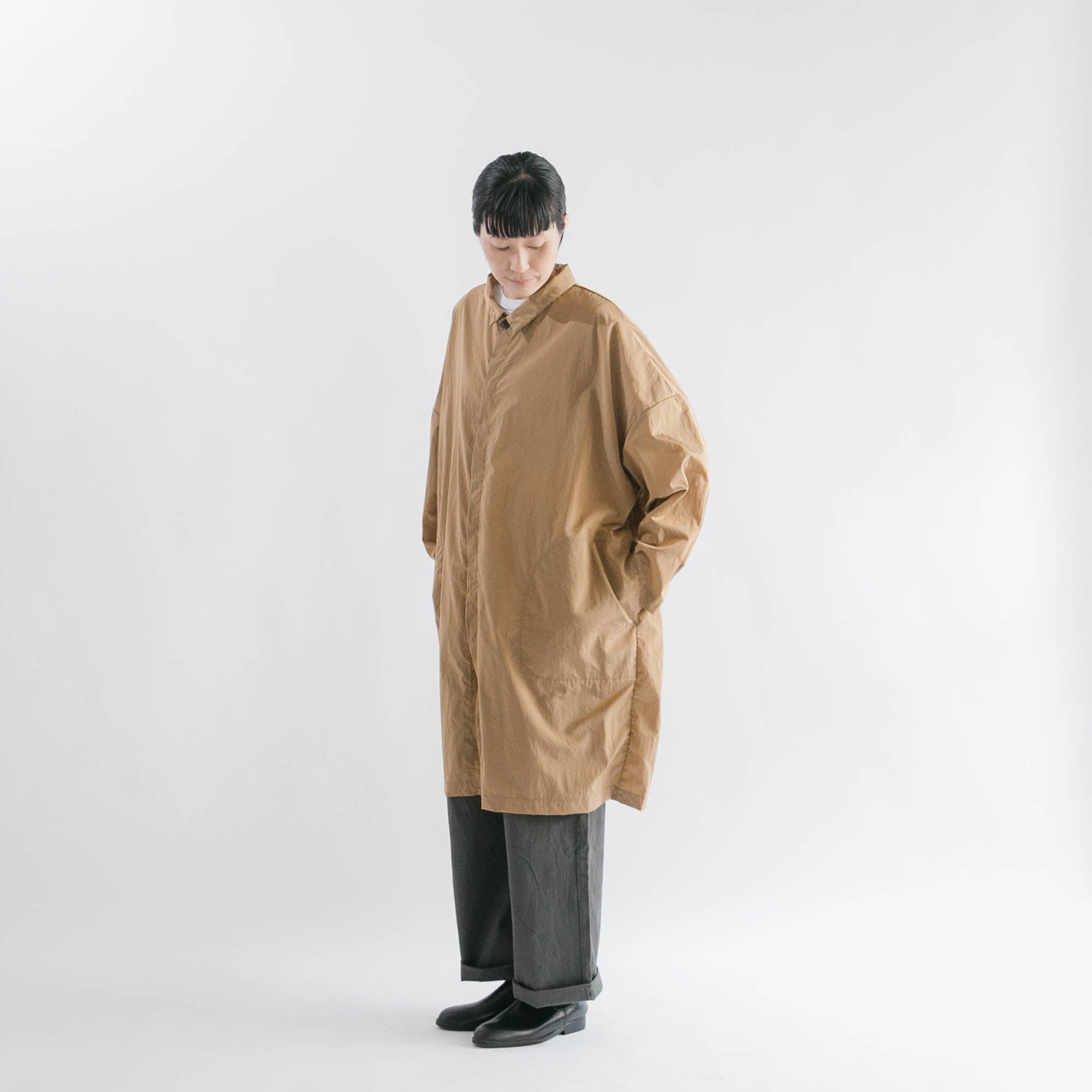 Nylon soutien collar<br>wide coat<br>No.2616