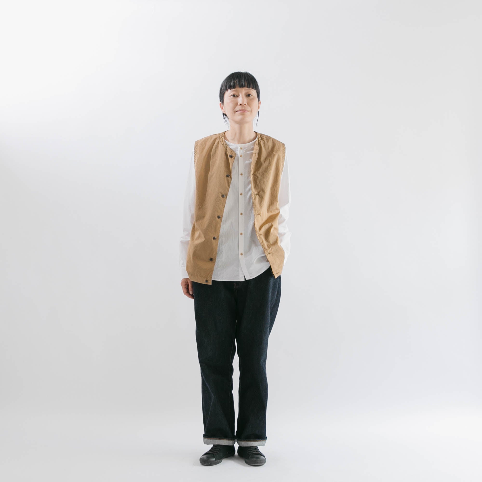 Nylon relax vest<br>No.2617