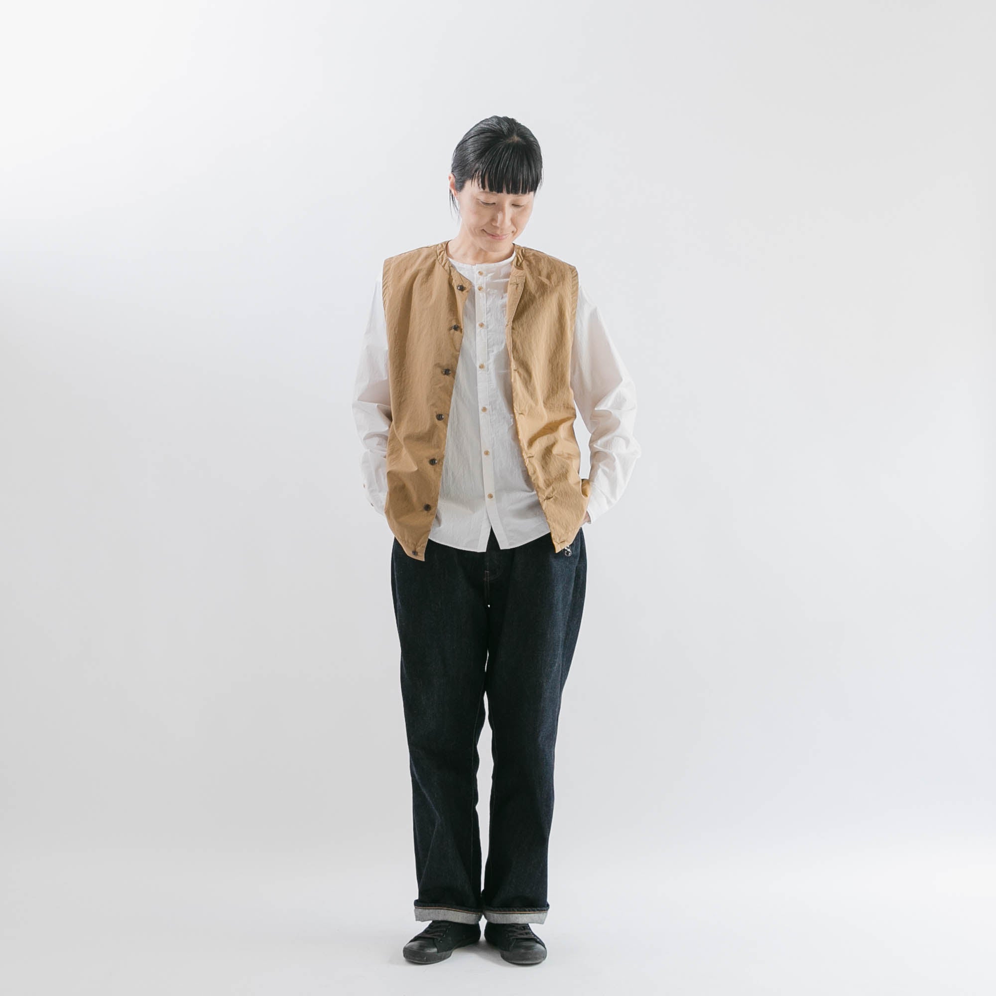 Nylon relax vest<br>No.2617