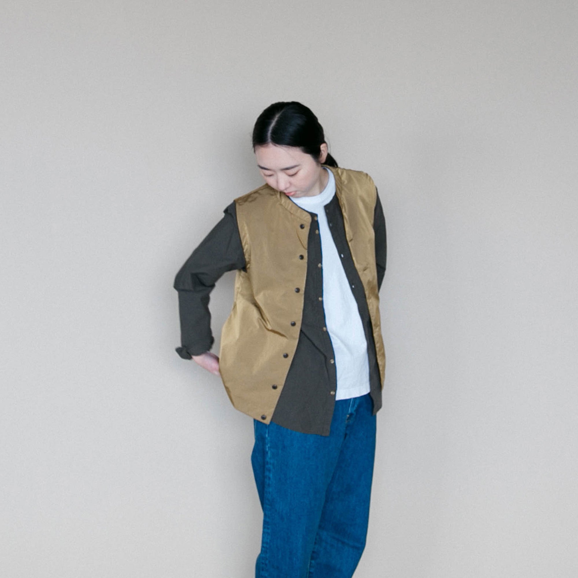 Nylon relax vest<br>No.2617