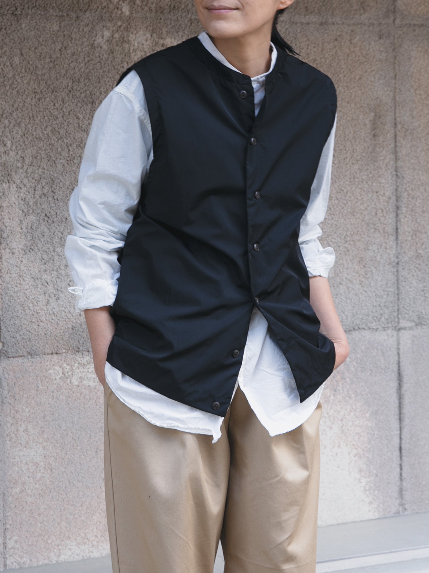 Nylon relax vest No.2617