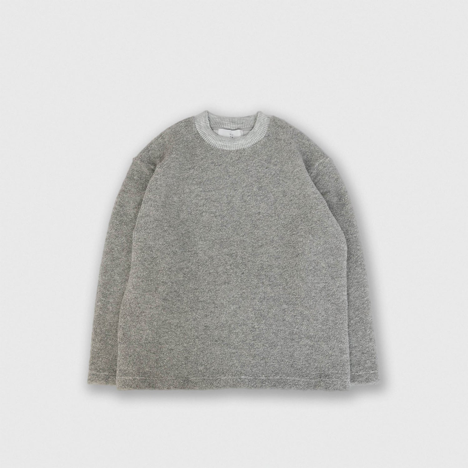 Wool pile<br> crew neck T-shirts<br> No.2618