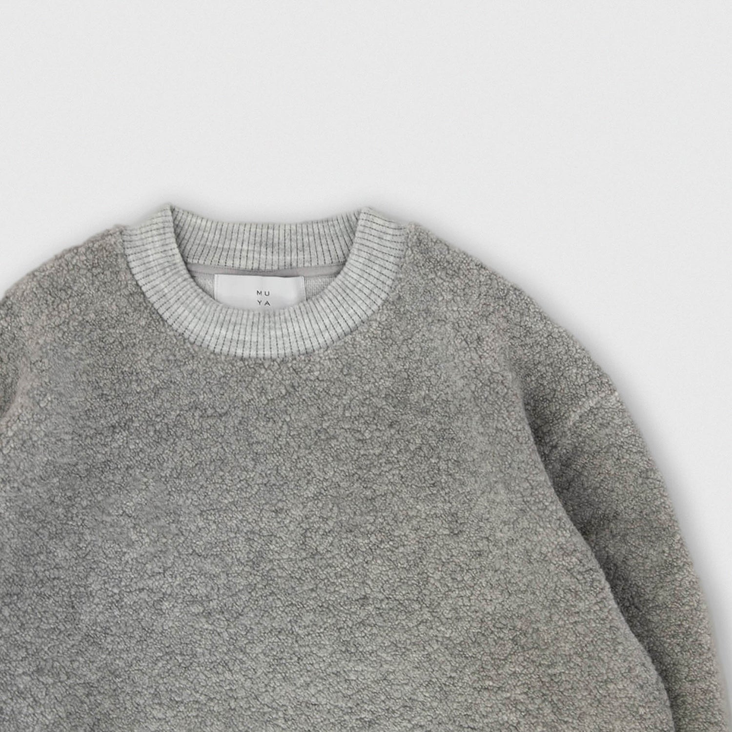 Wool pile<br> crew neck T-shirts<br> No.2618