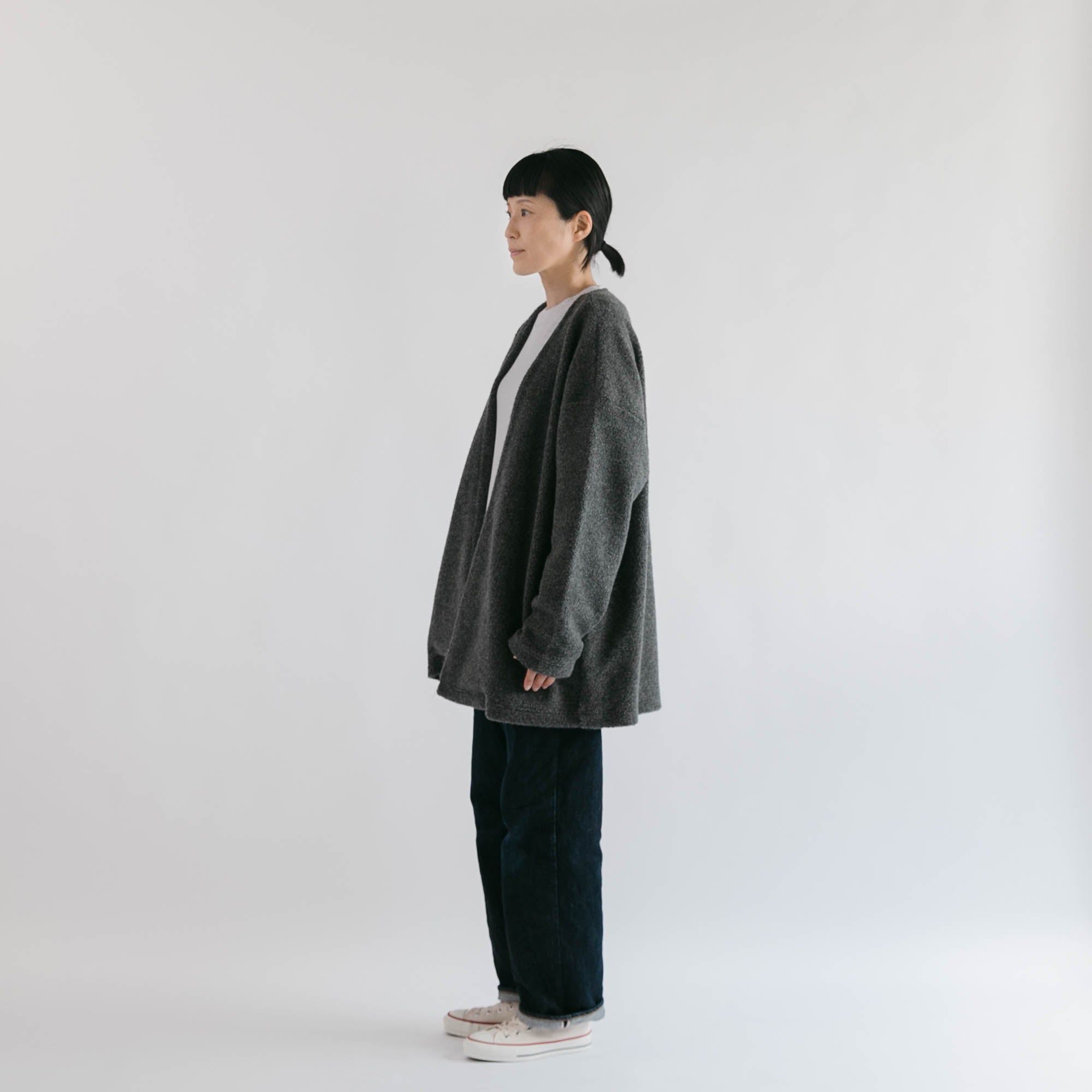 Wool pile<br> Relax Cardigan<br> No.2619