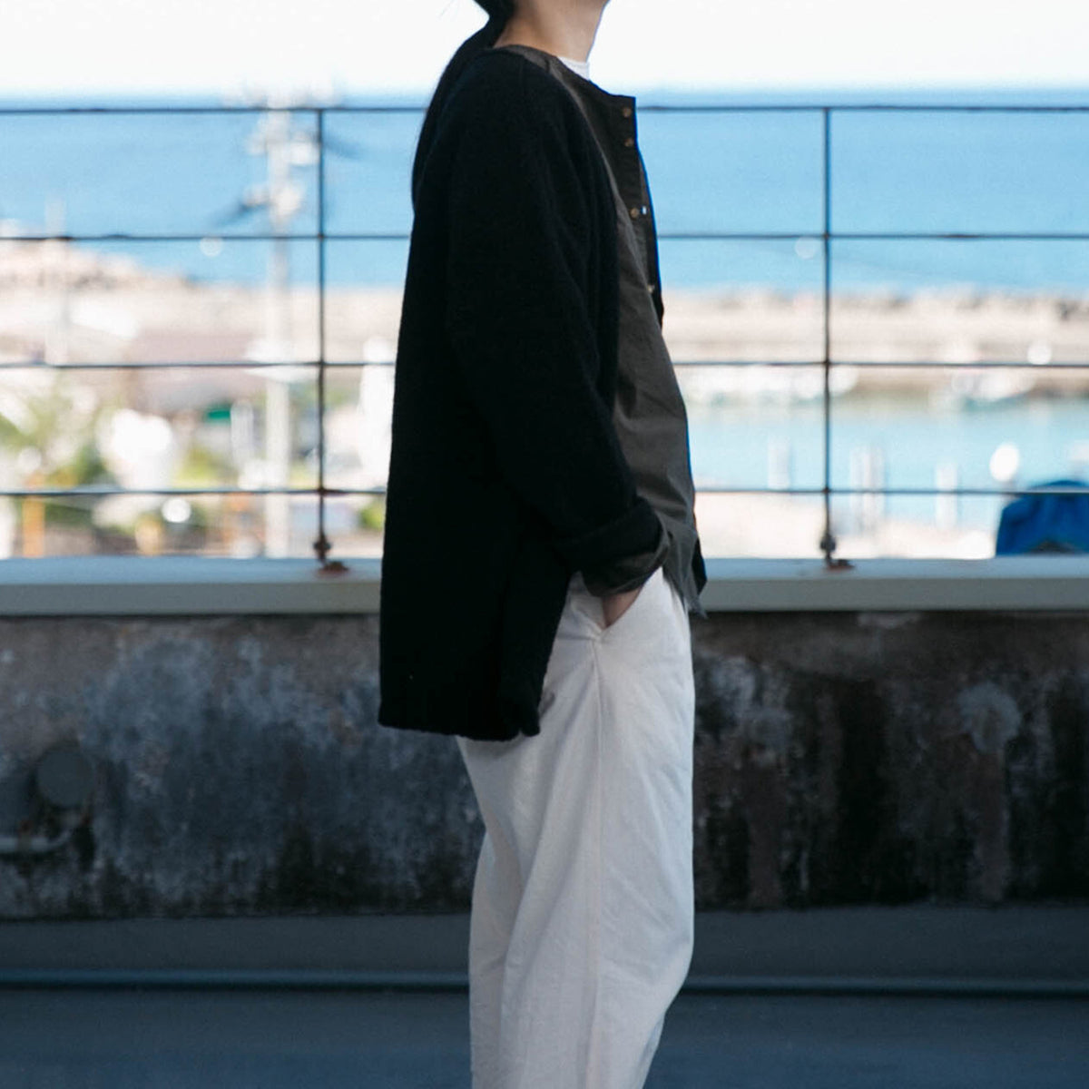 Wool pile<br> Relax Cardigan<br> No.2619