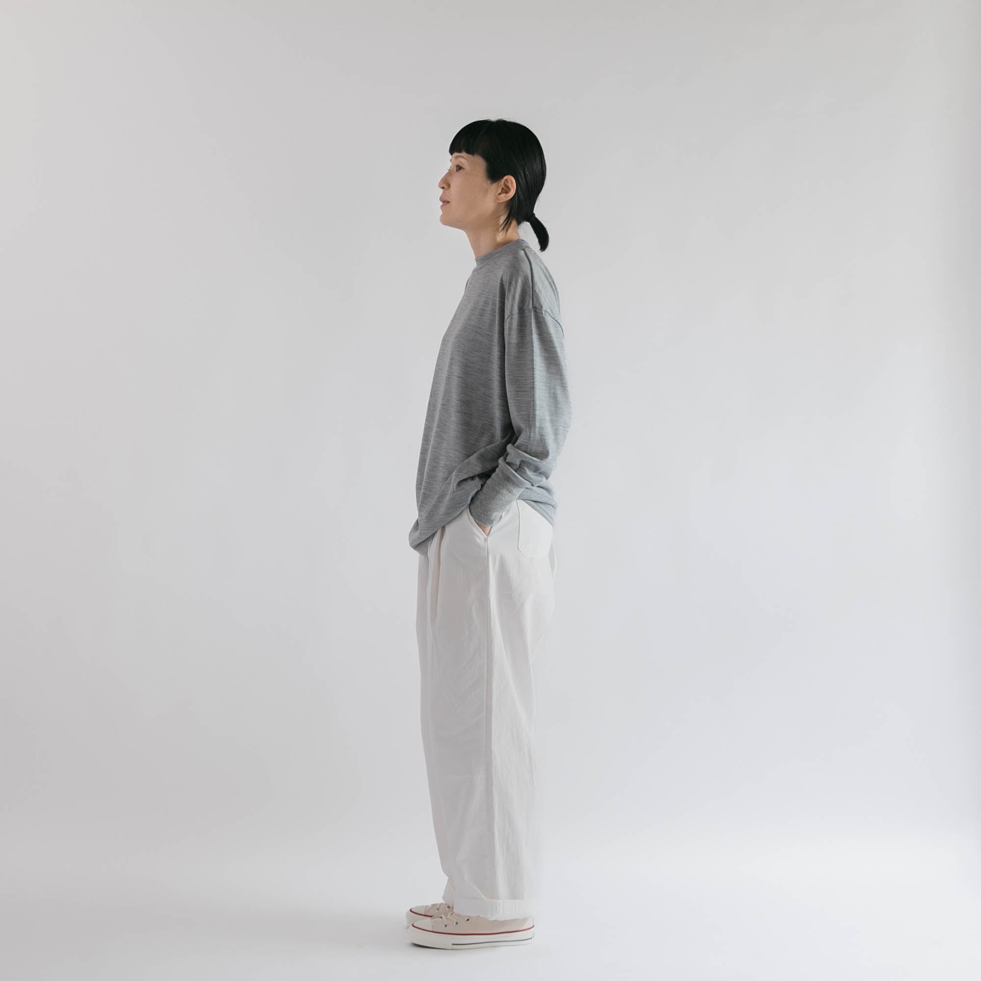 Merino wool<br> crew neck T-shirts<br> No.2622