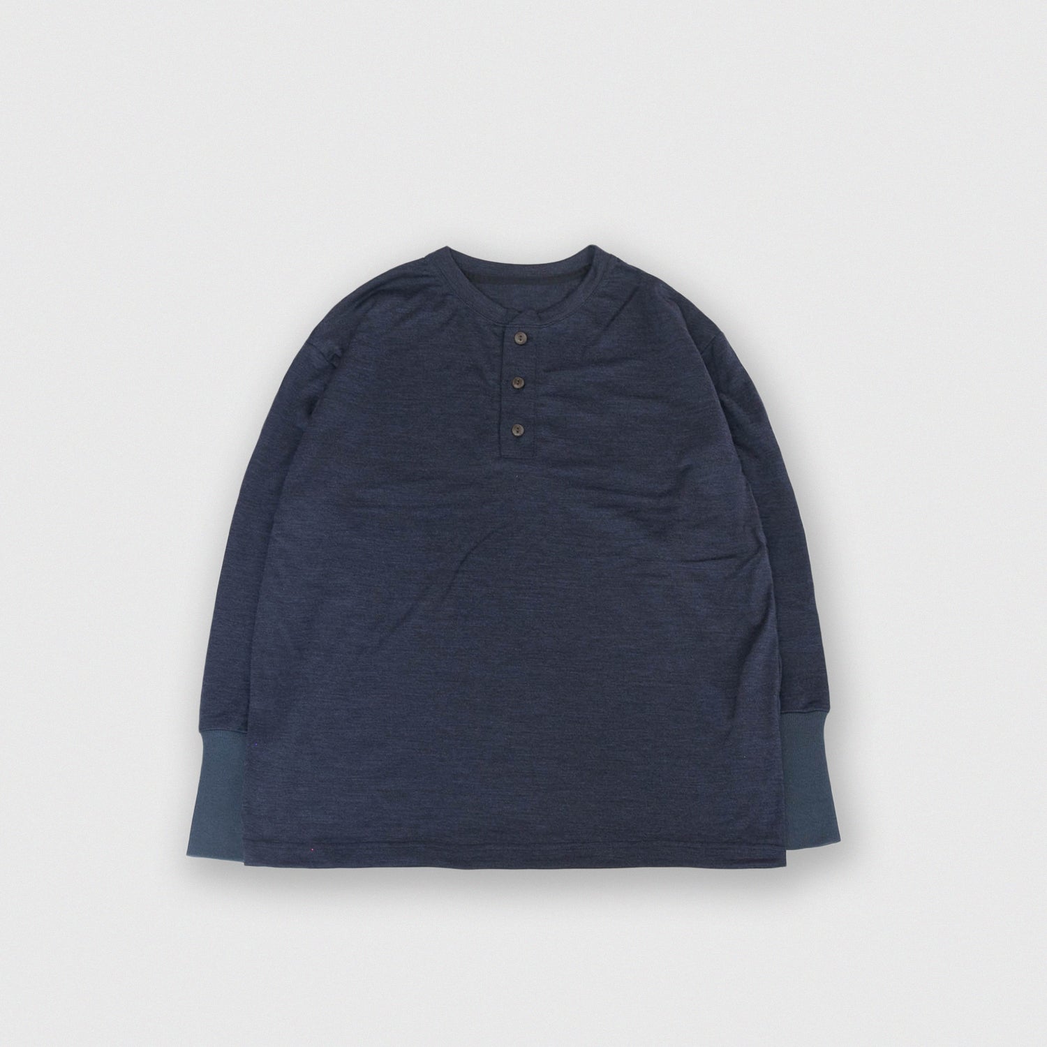Merino wool<br>henley neck T-shirts<br>No.2623