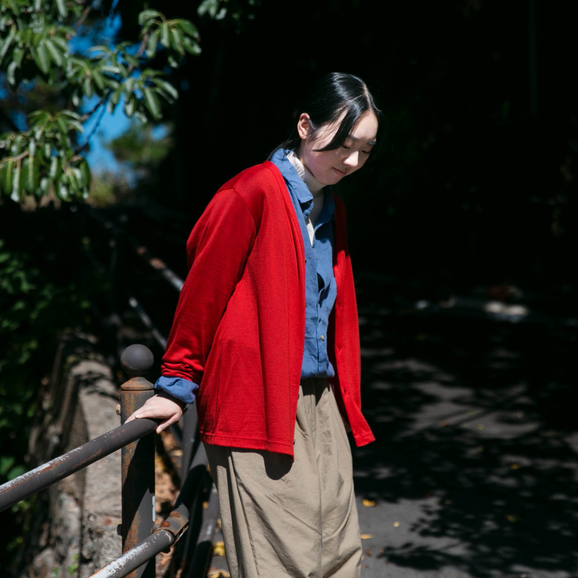 Merino wool<br>Vneck cardigan<br>No.2624