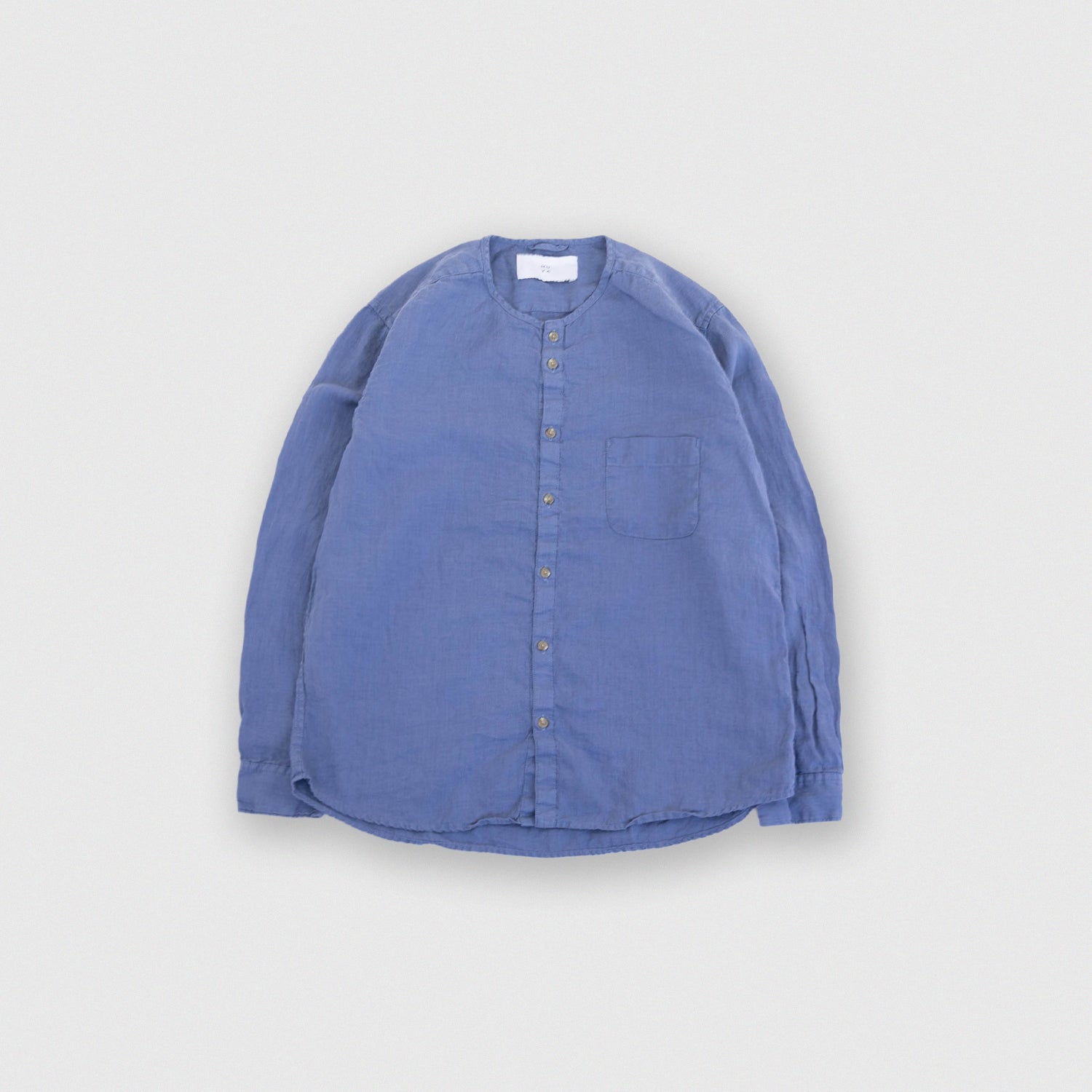 Linen nerd shirts<br>no collar<br>No.2653
