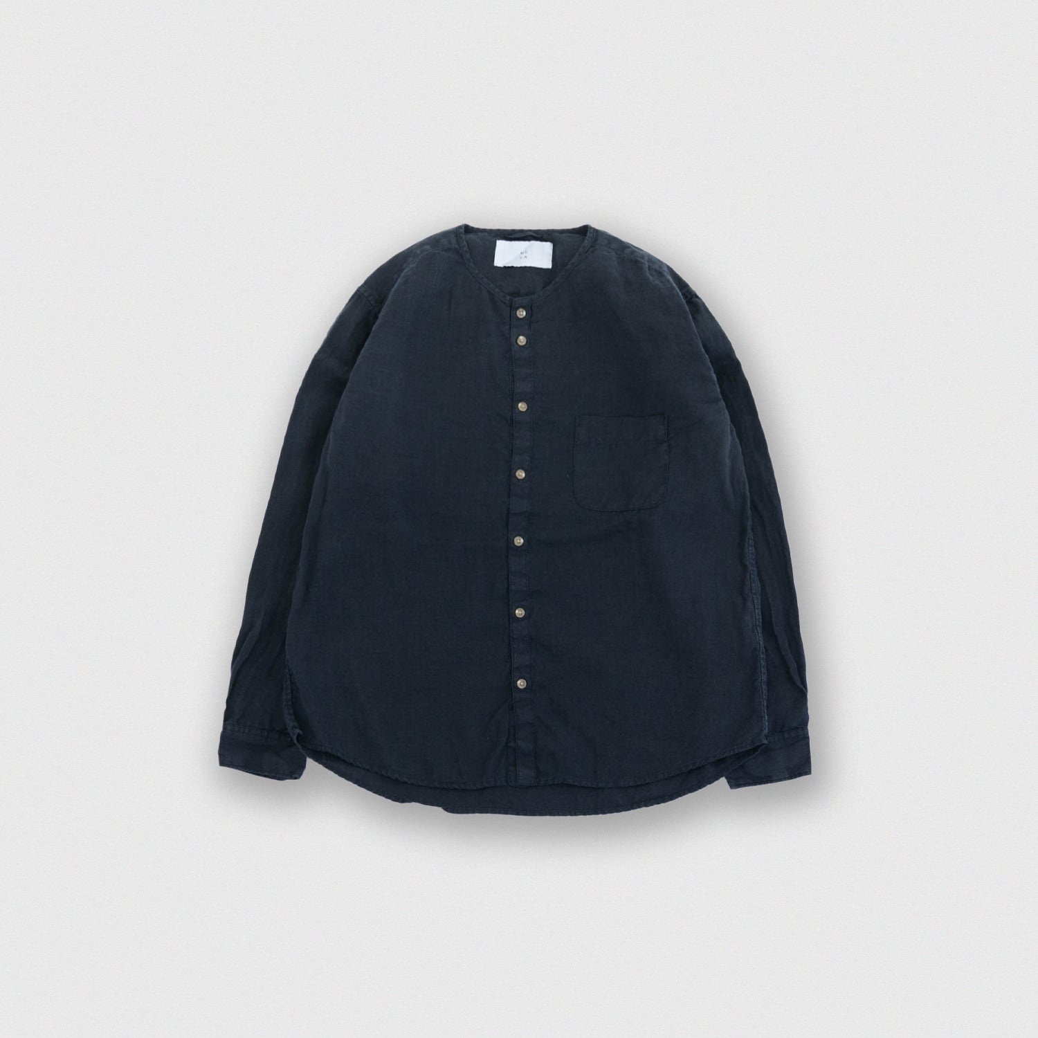 Linen nerd shirts<br>no collar<br>No.2653