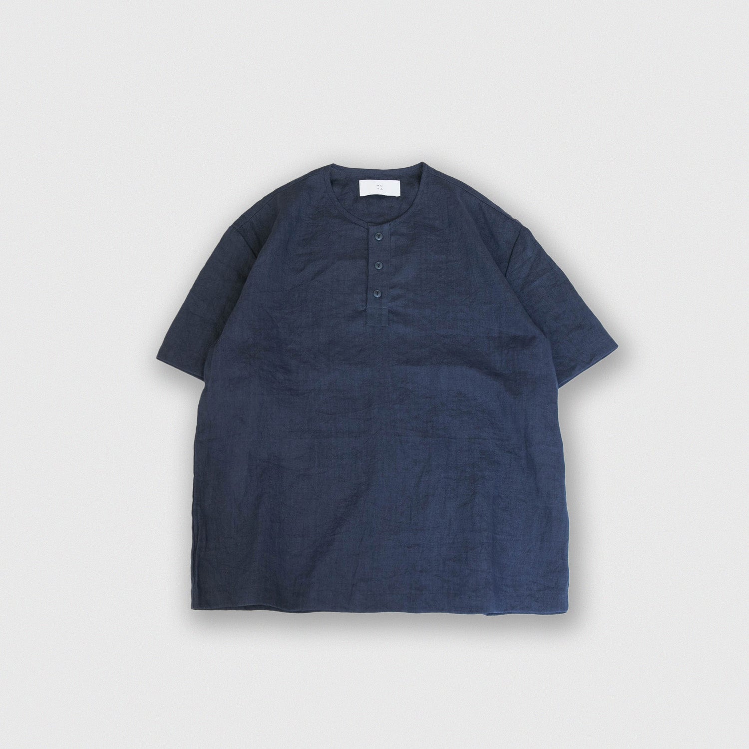 Short sleeve<br>henley neck shirts<br>No.2655