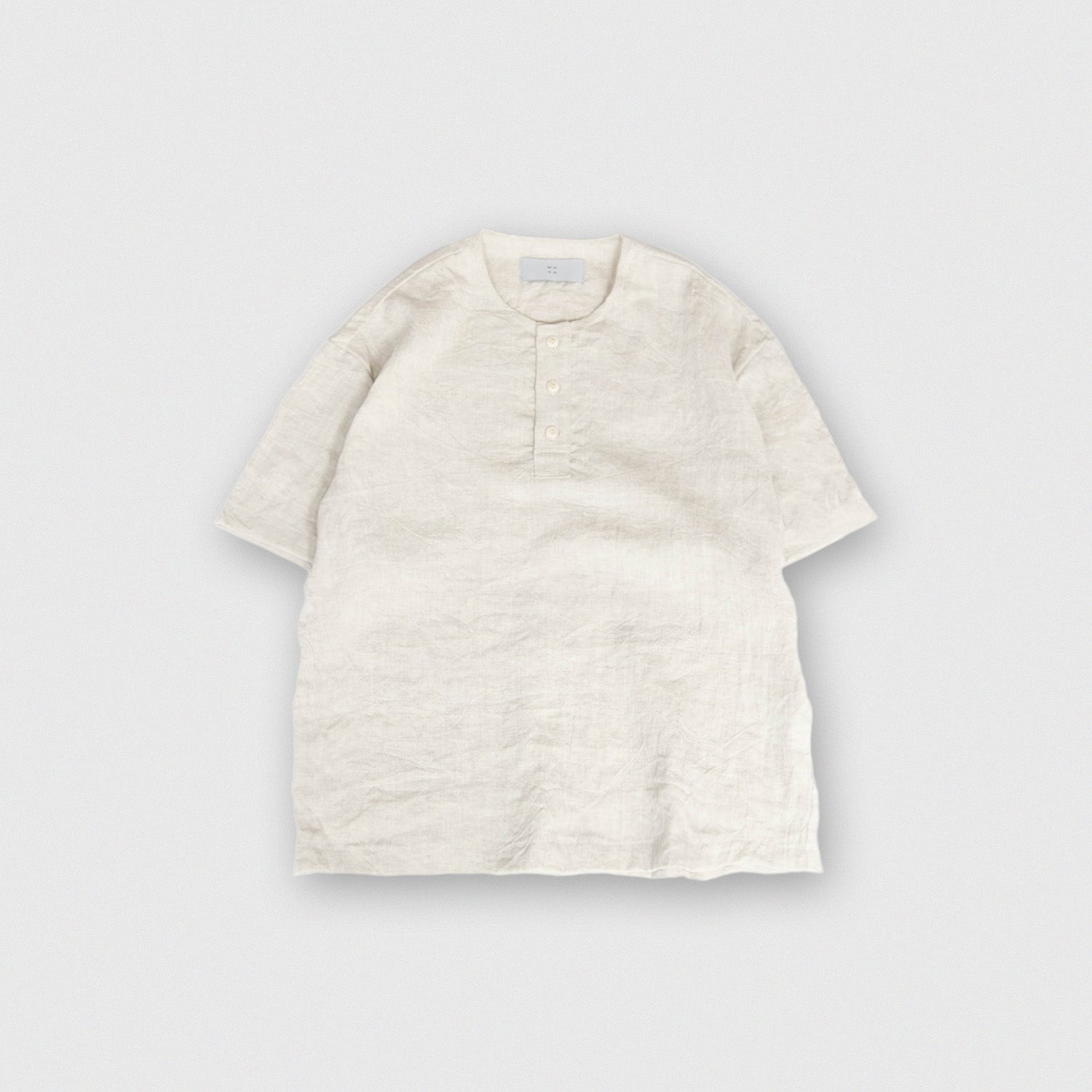 Short sleeve<br>henley neck shirts<br>No.2655