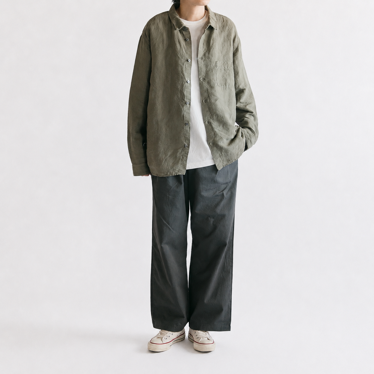 Nerd shirts<br>reguler collar<br>No.2676