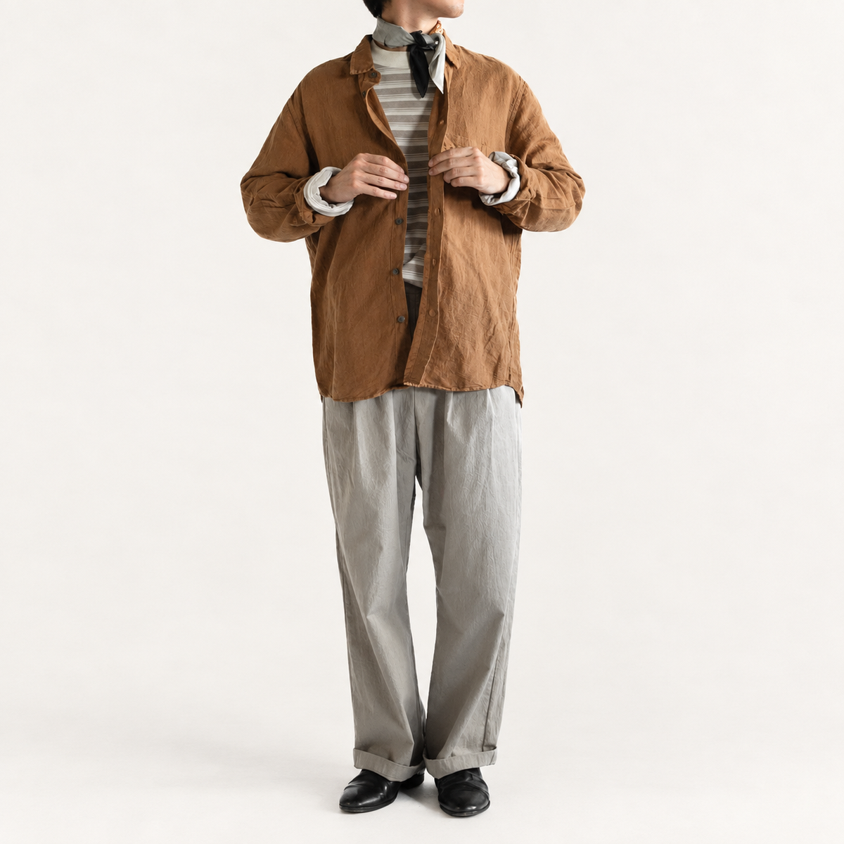 Nerd shirts<br>reguler collar<br>No.2676