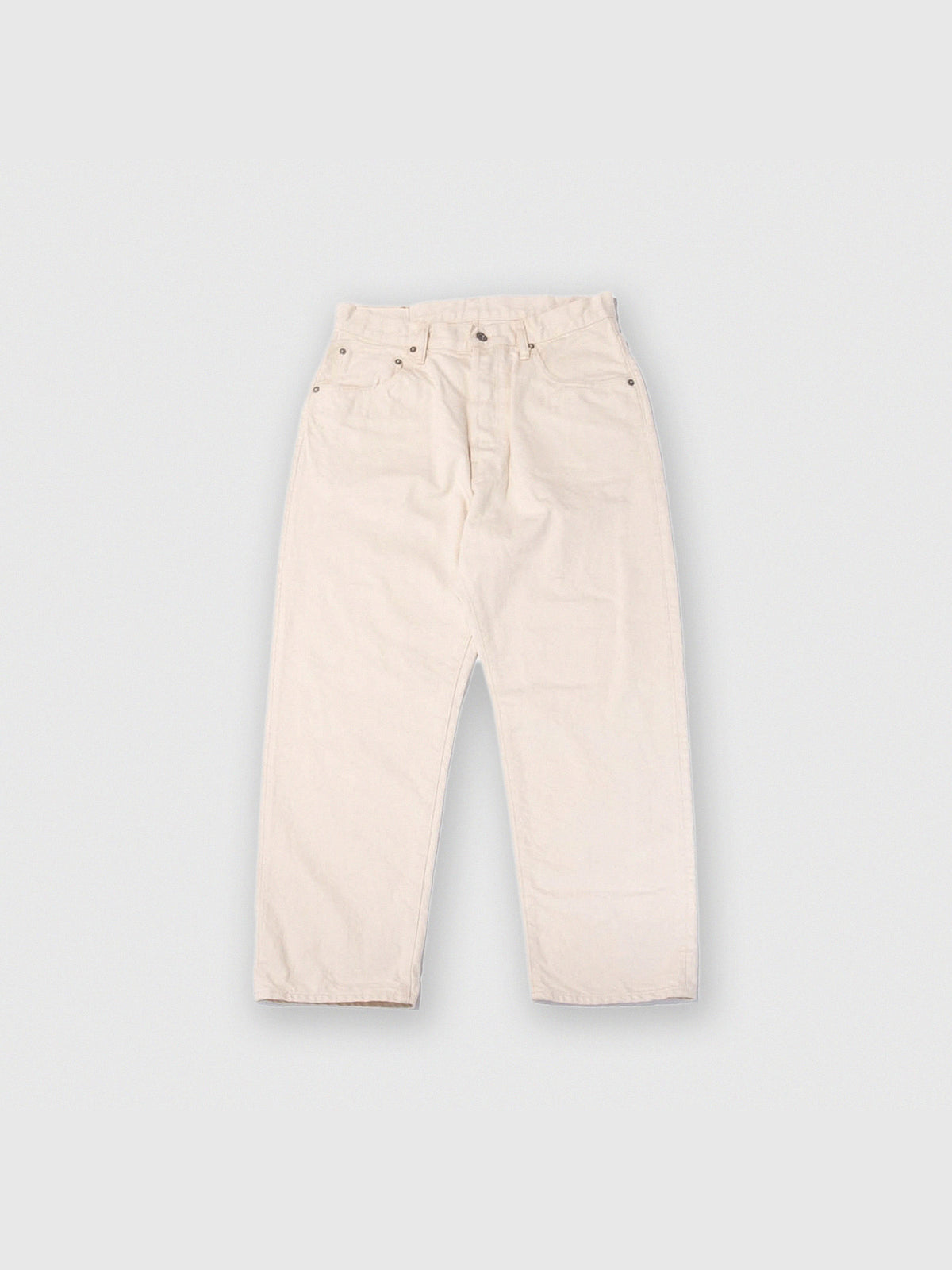 HATSKI<br>DENIM03 Wide Tapered Denim<br>-Ecru-