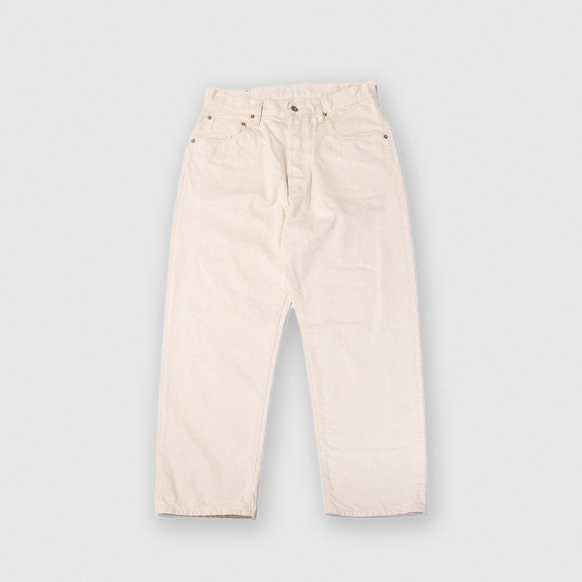 HATSKI<br>DENIM03 Wide Tapered Denim<br>-Ecru-