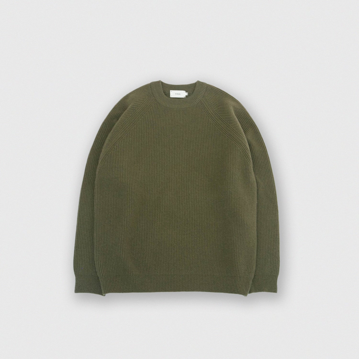 RINEN<br>2/14 ウールアゼ編み クルーネック<br>No.R17683