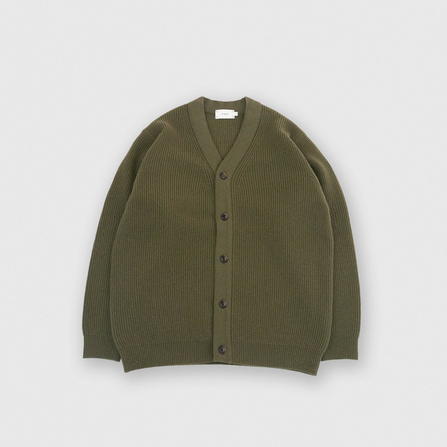 RINEN<br>2/14 ウールアゼ編み カーディガン<br>No.R17684