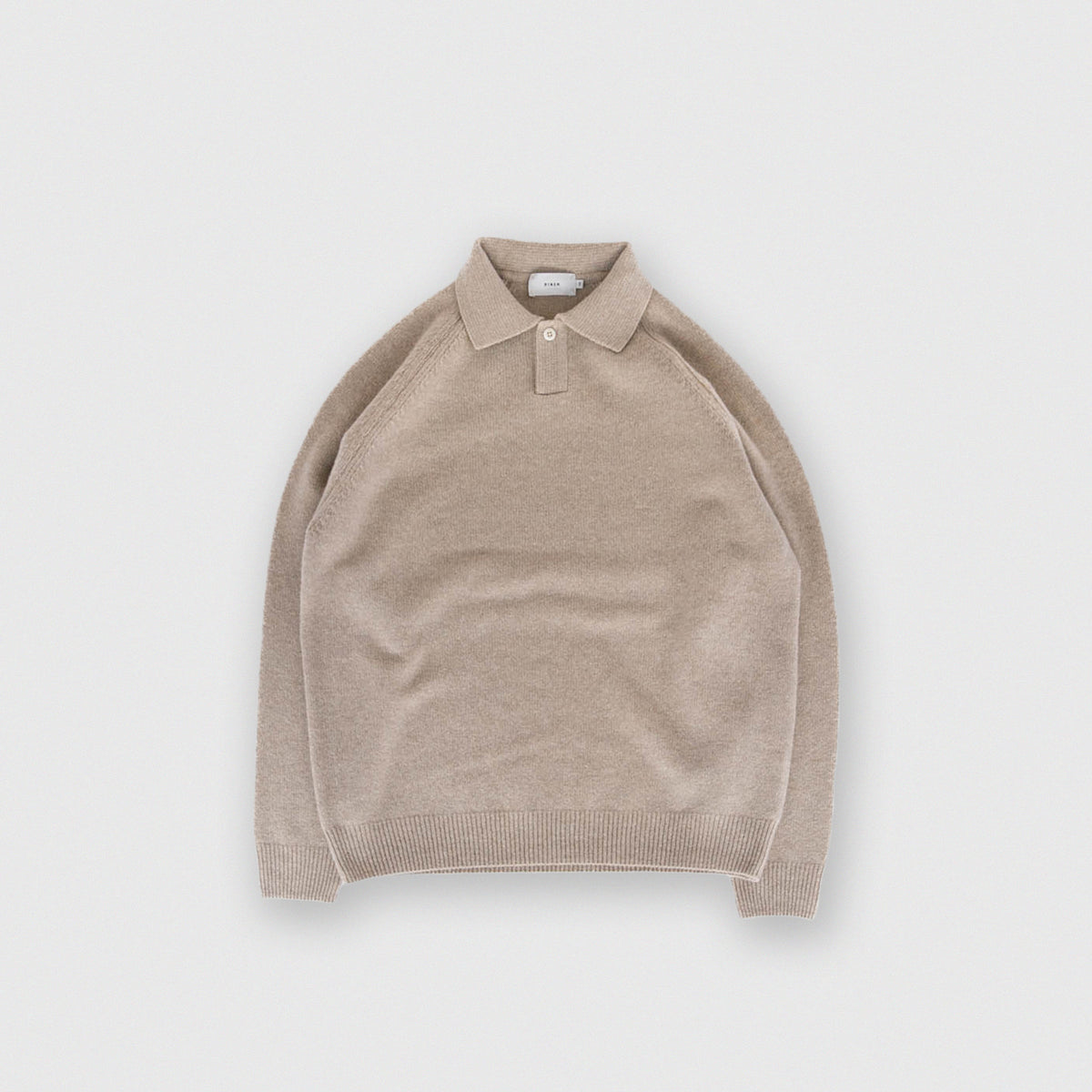 RINEN<br>2/15 ウール天竺編み ポロ<br>No.R17781
