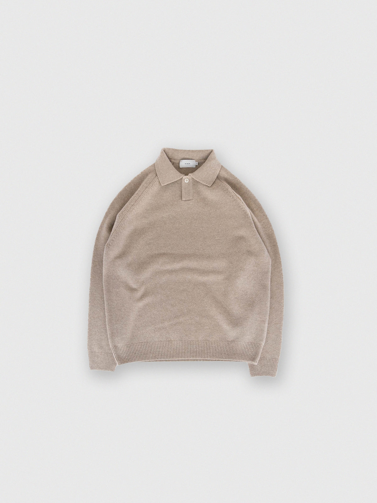 RINEN<br>2/15 ウール天竺編み ポロ<br>No.R17781