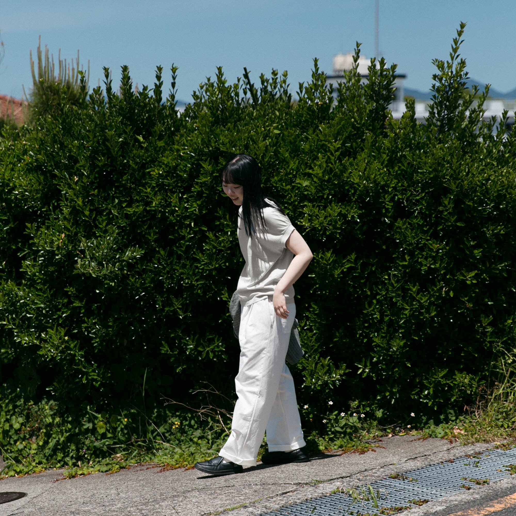 RINEN<br>60/2 スーピマ天竺<br>フレンチスリーブ<br>No.R19618