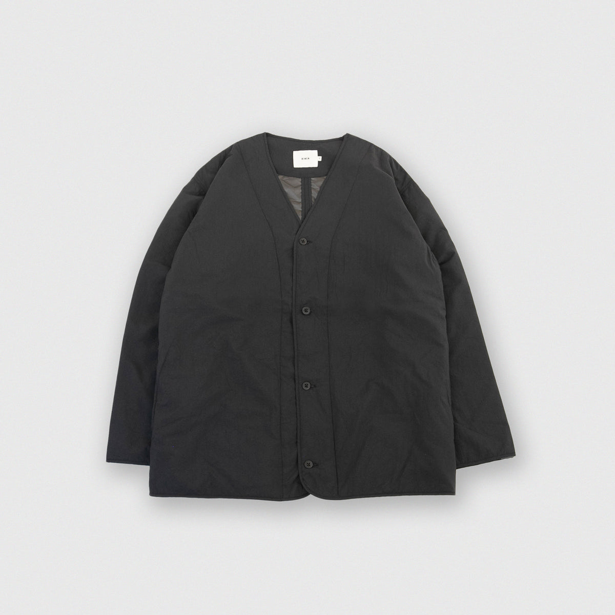 RINEN<br>ナイロンタフタ<br>(中綿ボンディング)<br>ポータブルカーディガン<br>No.R27709