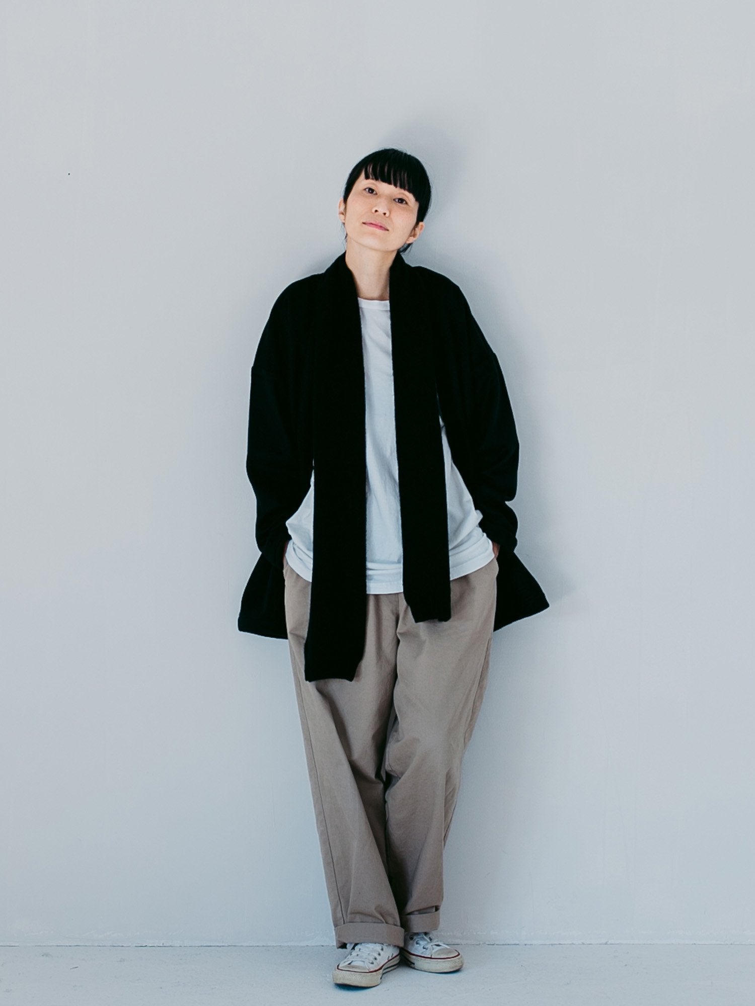 RINEN/2/14 ウールスリーブマフラー