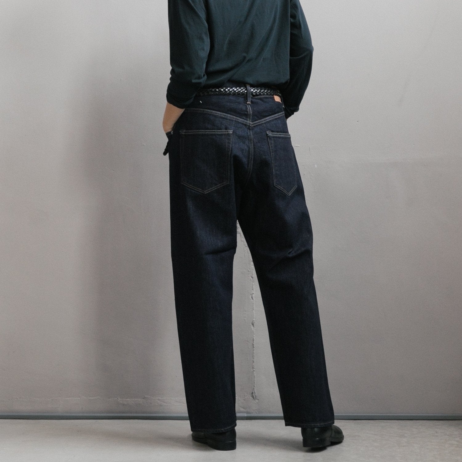 HATSKI/Wide Tapered Denim