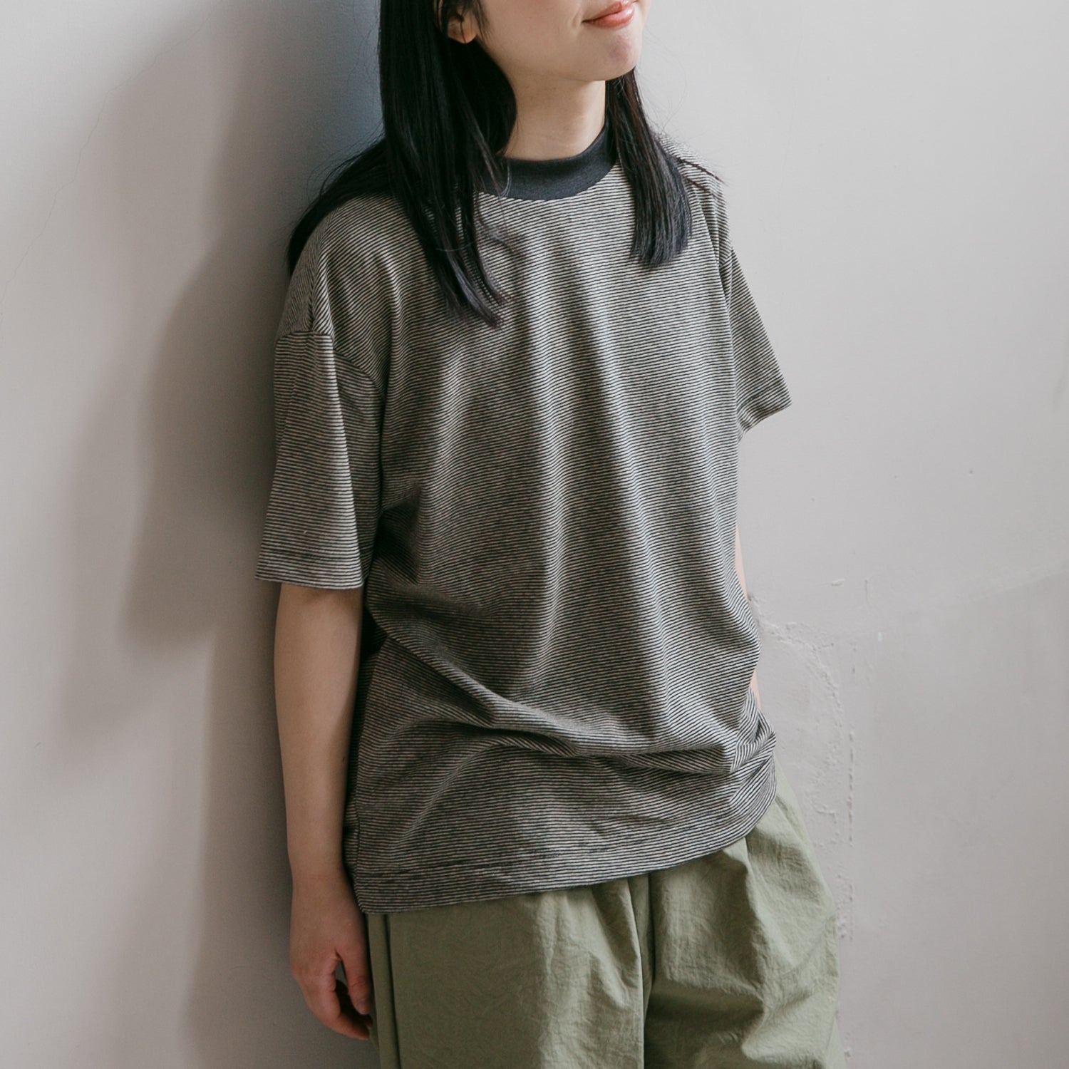Border crew neck<br>T-shirts<br>No.2514